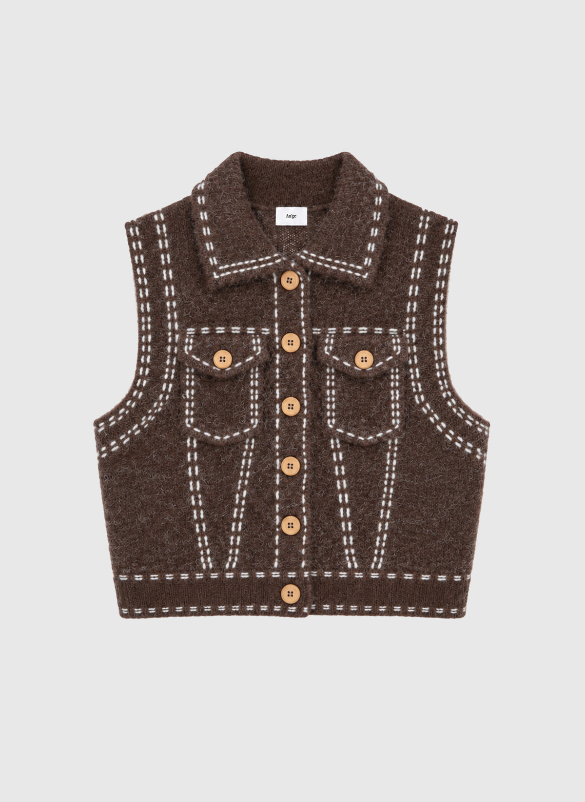 GILET LEWAYNE moka