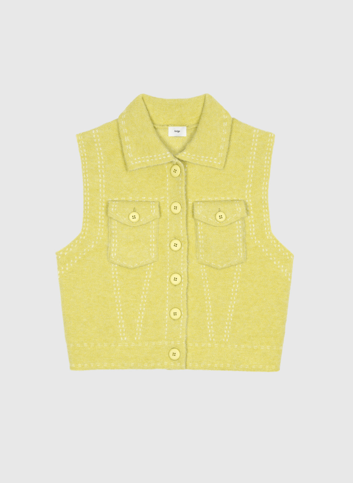 GILET LEWAYNE lemon