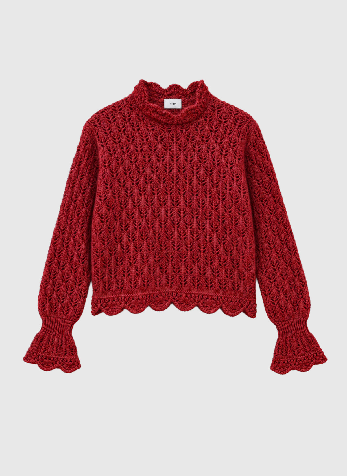 PULL LYSETTE rouge