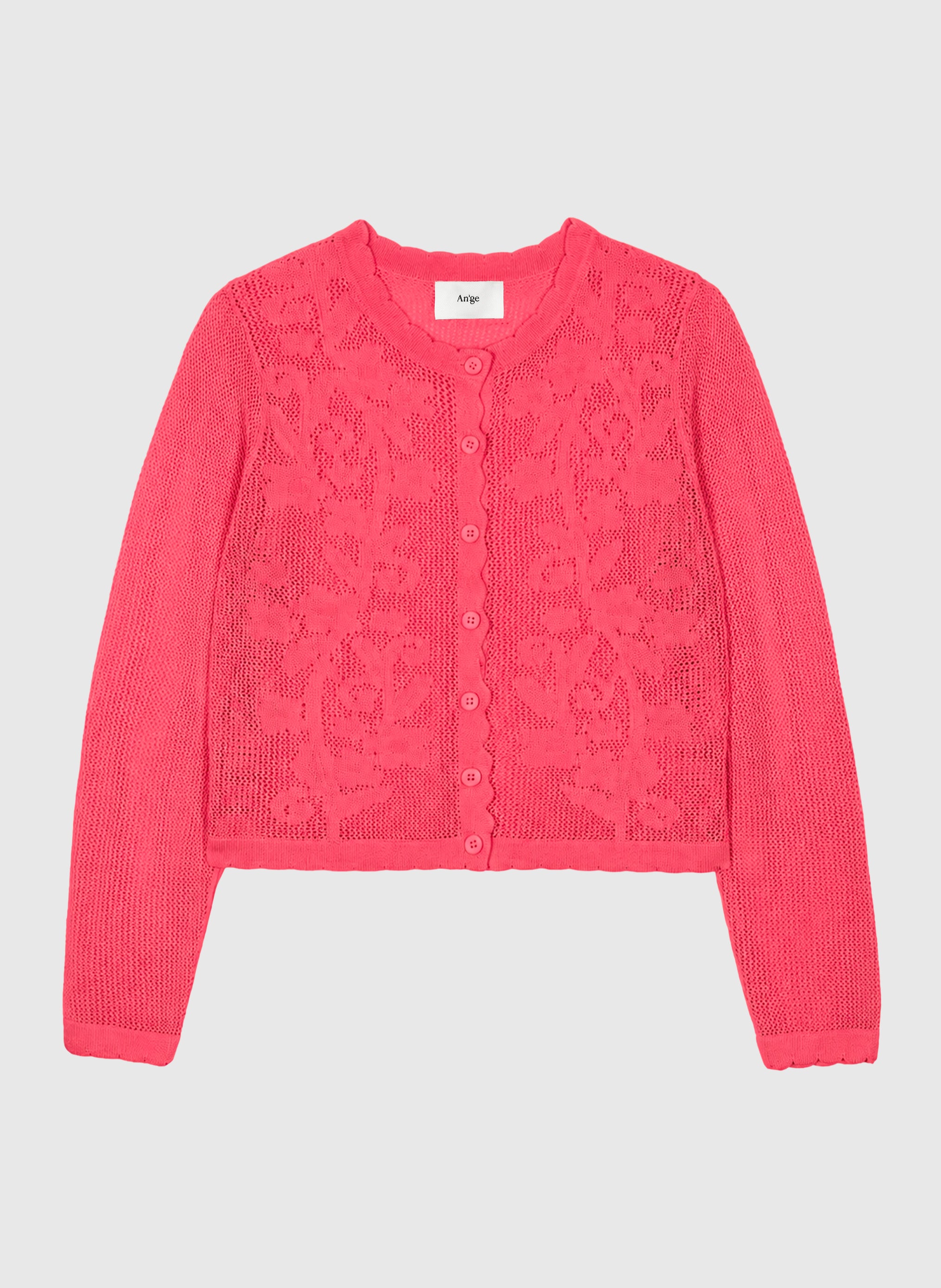 GILET NANITA corail