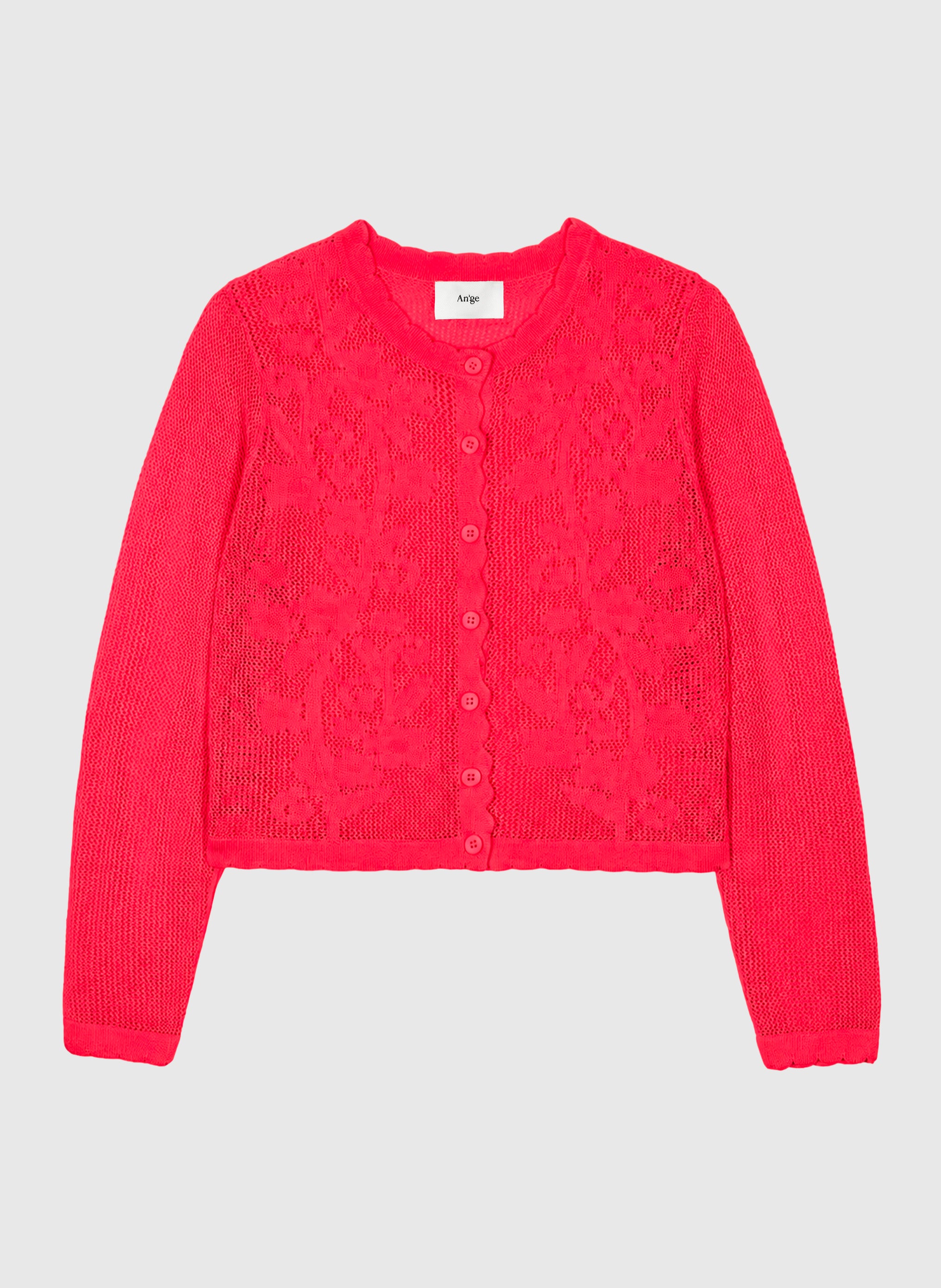 GILET NANITA rouge