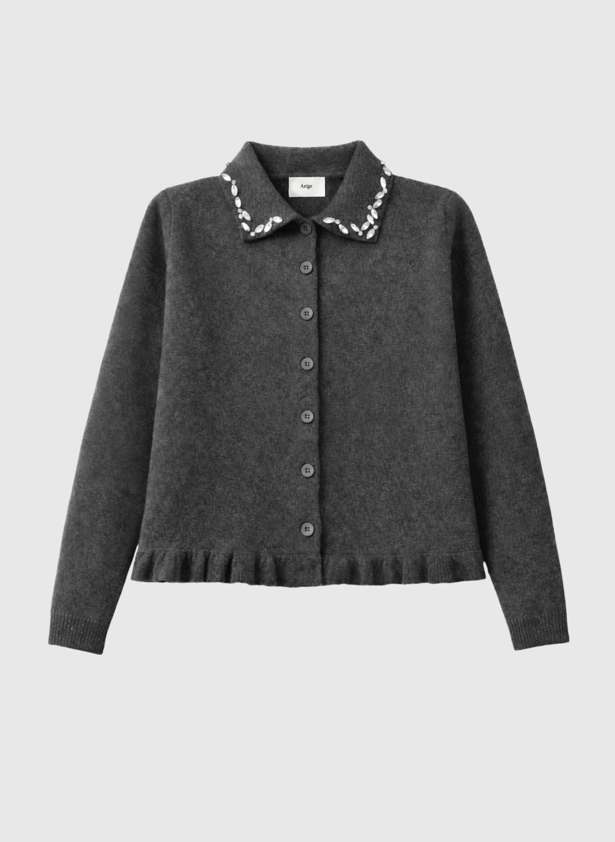 NERIMANE VEST, charcoal