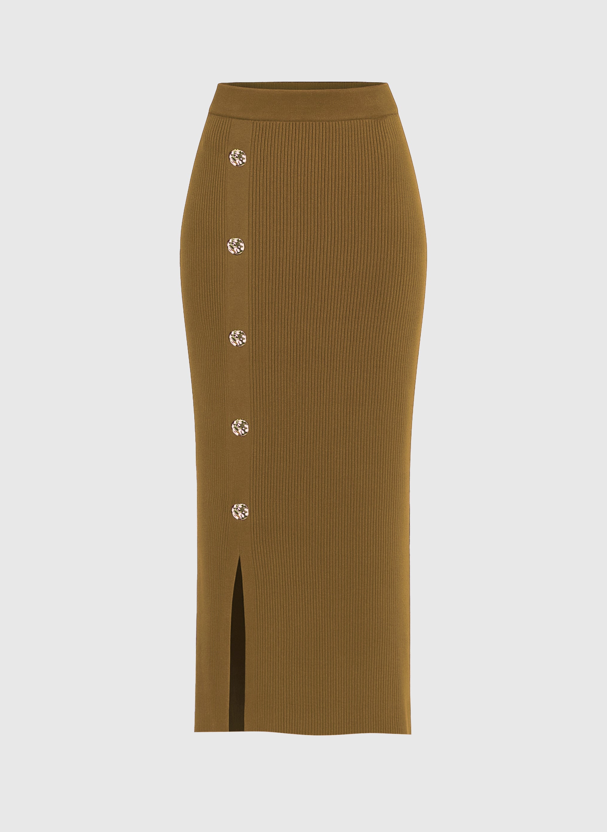 JUPE LONGUE NINA bronze