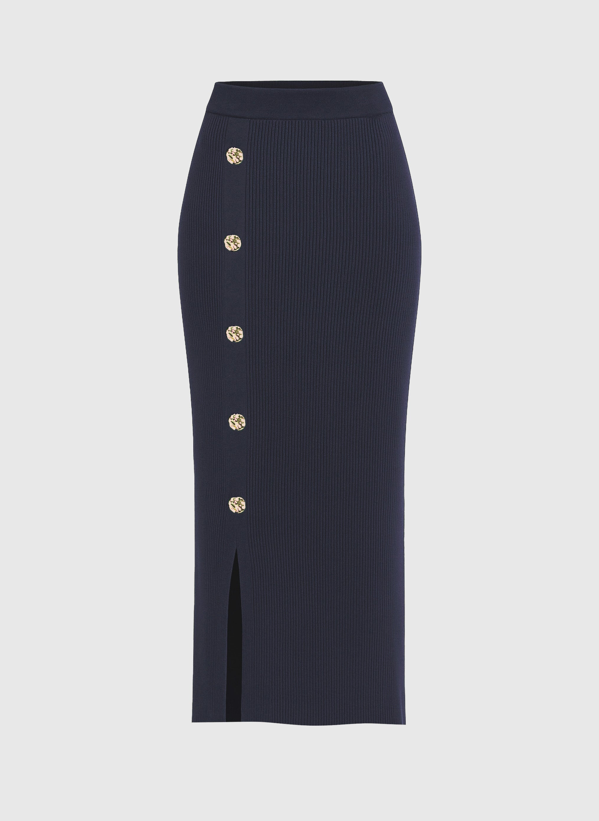 JUPE LONGUE NINA navy