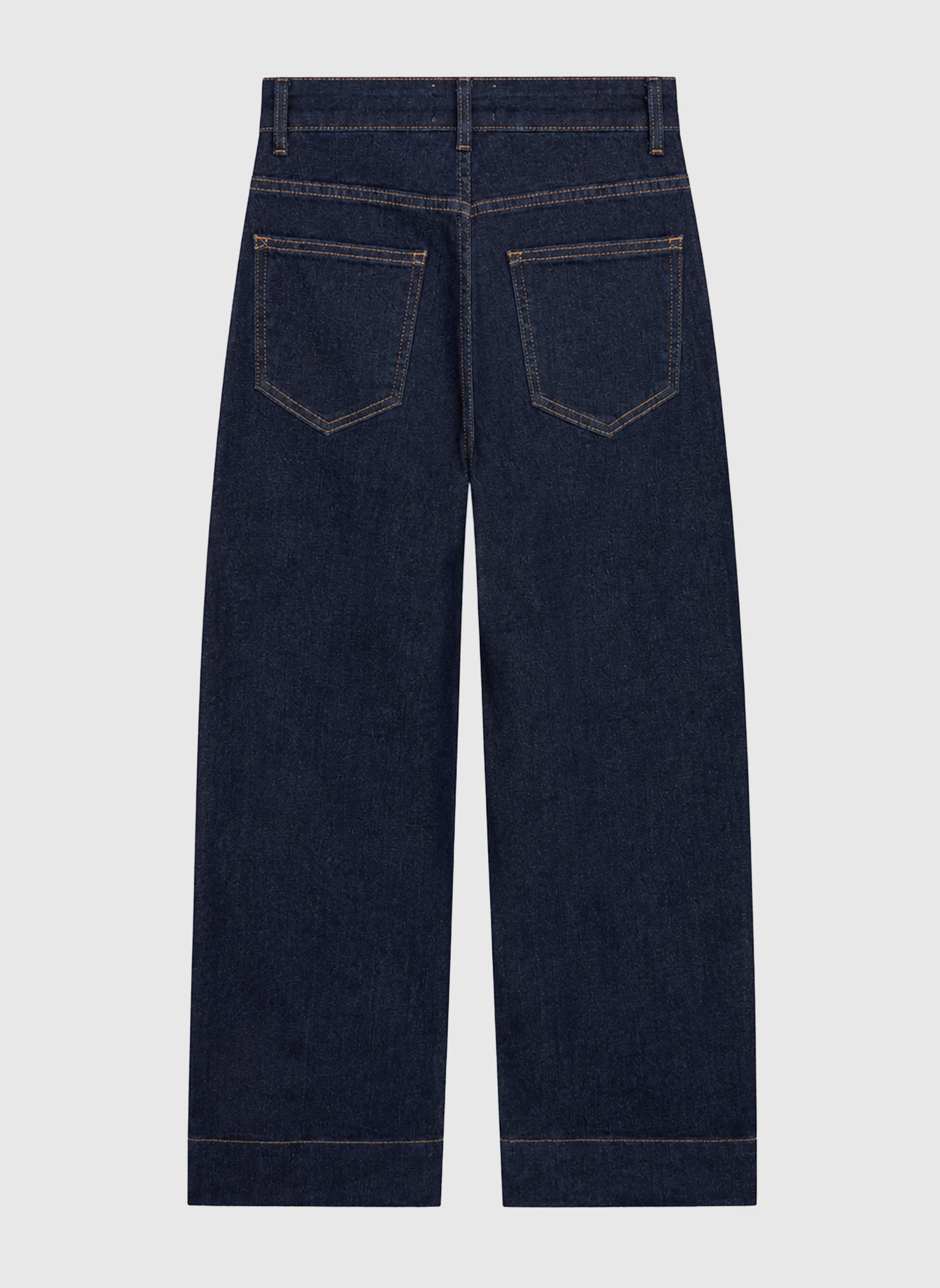 PANTALON PIPLIS JEAN brut