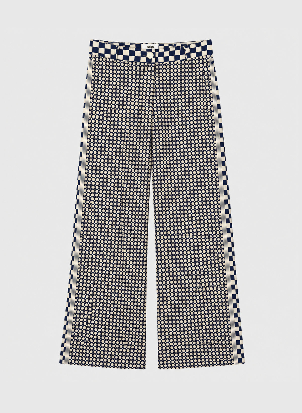 PANTALON ROMYLANE graphilo ecru