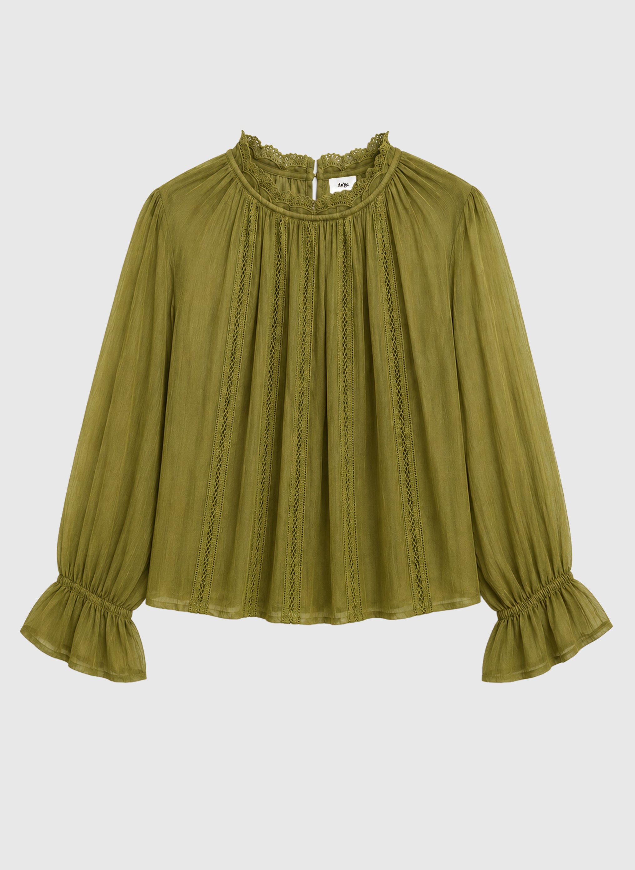 BLOUSE SALOUNA matcha