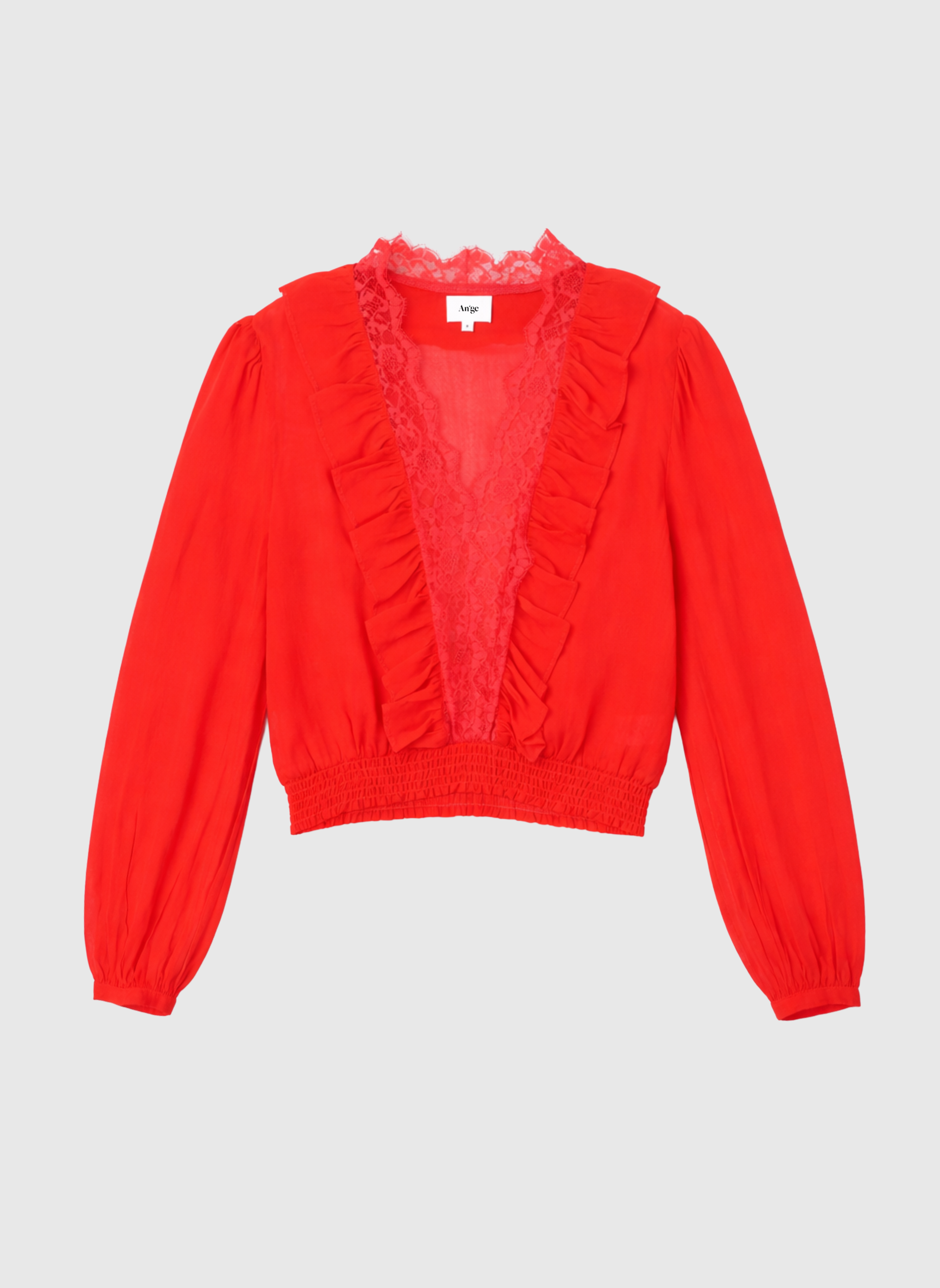TOP SAMISTA rouge