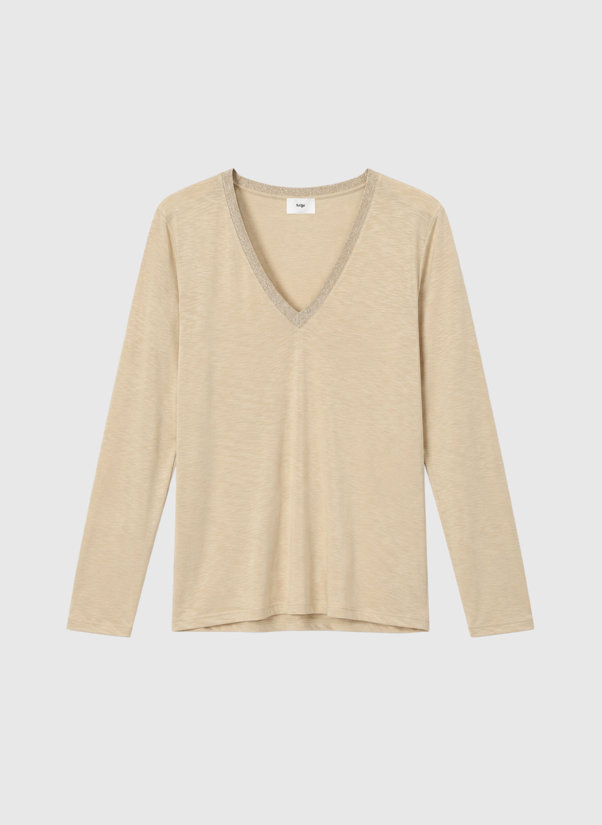 TEE-SHIRT TENIO biscuit