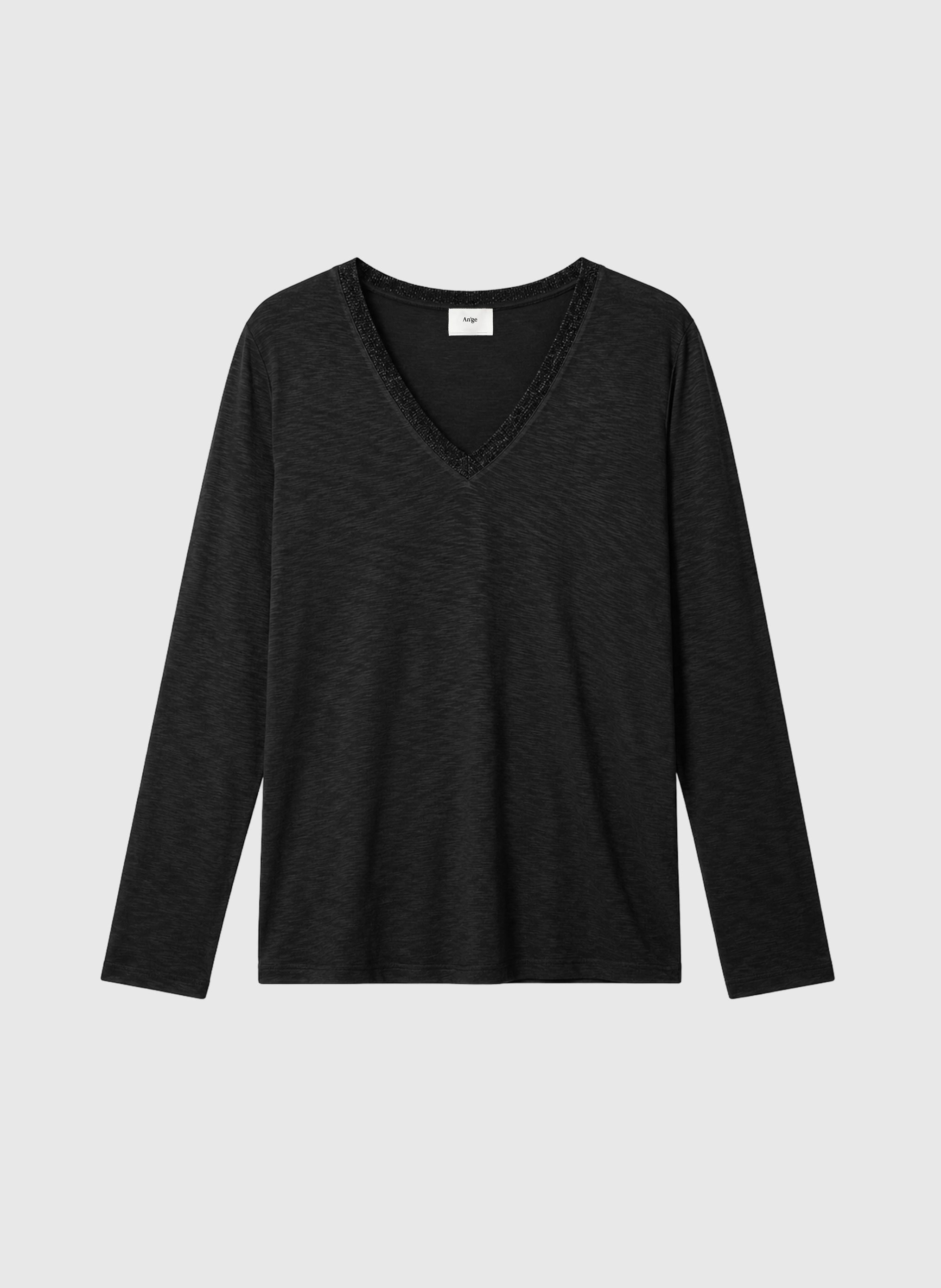 TEE-SHIRT TENIO noir