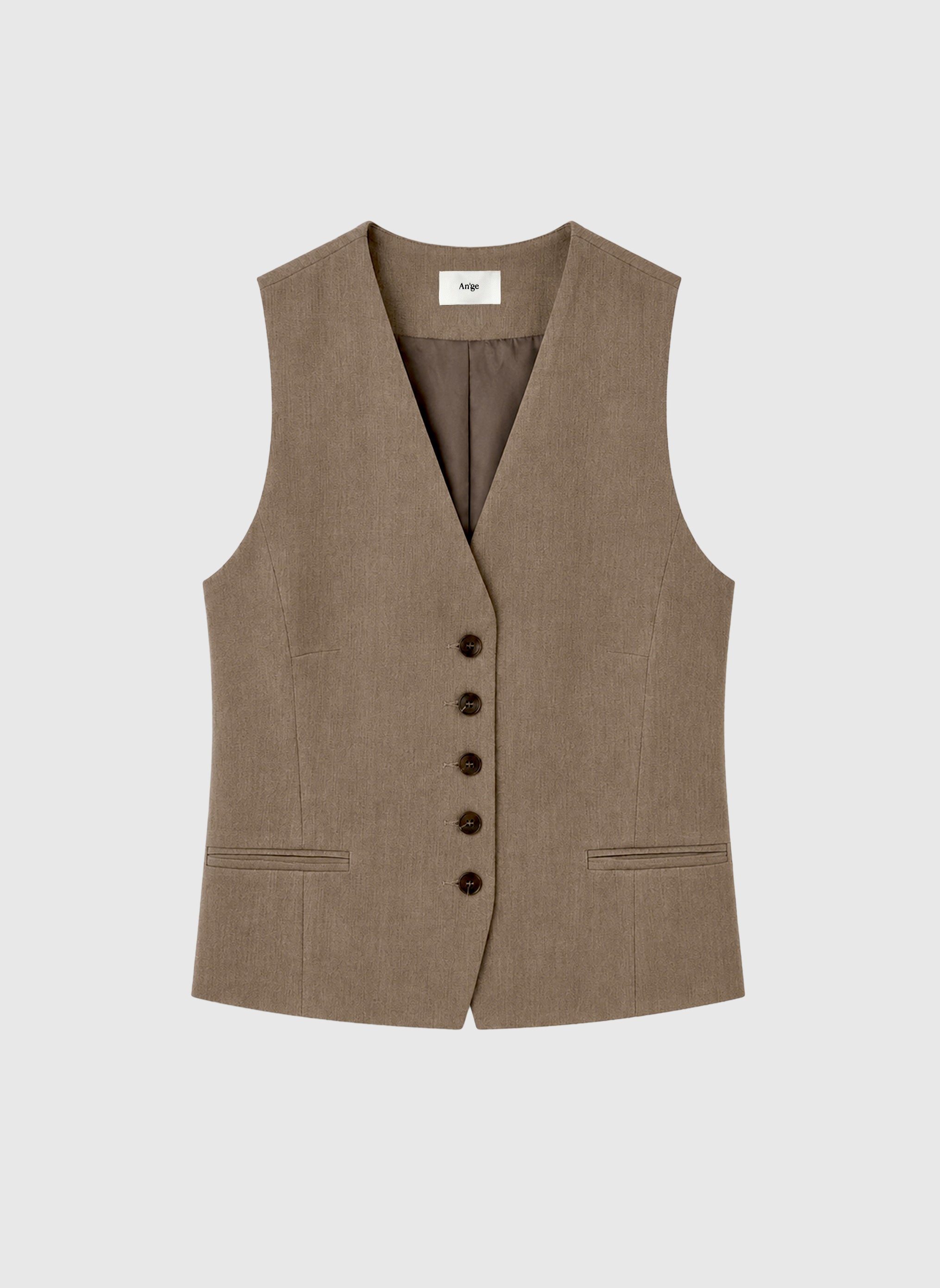VESTE ZALY taupe