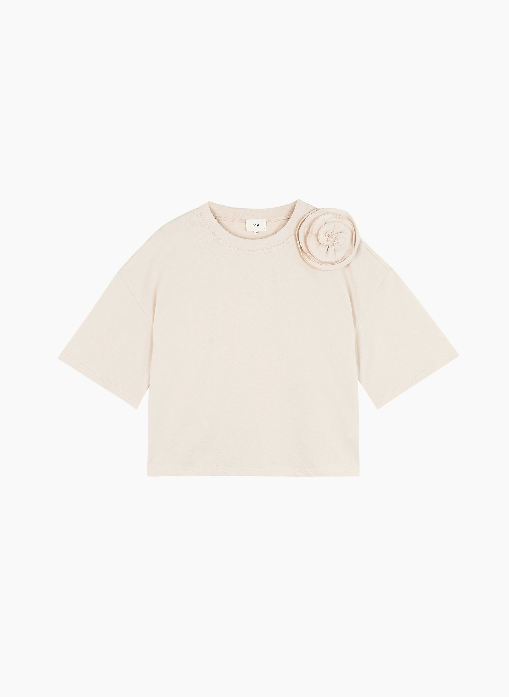 T-SHIRT ADEVA ecru
