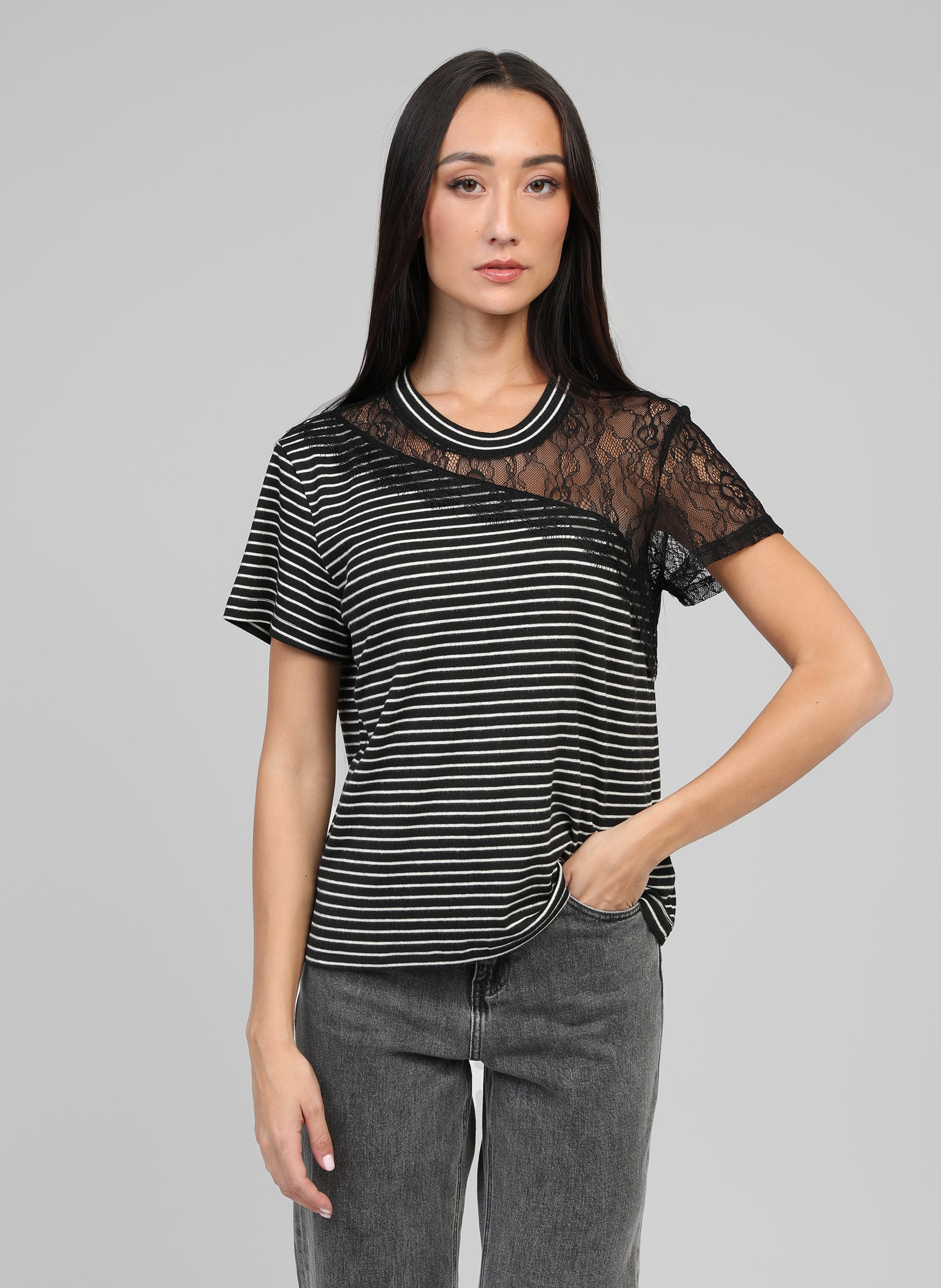 T-SHIRT AGALI noir