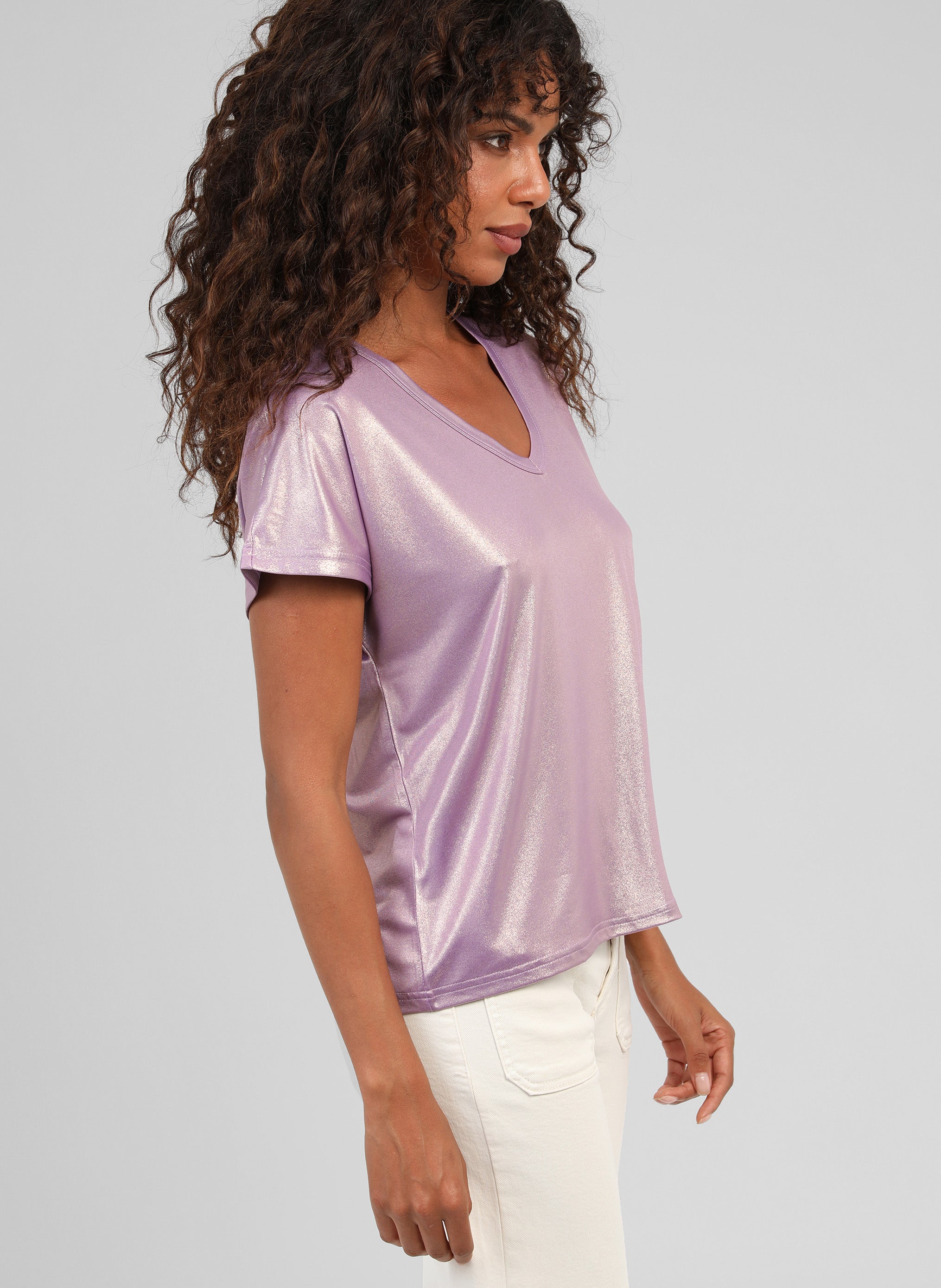 T-SHIRT AGNEZA parme