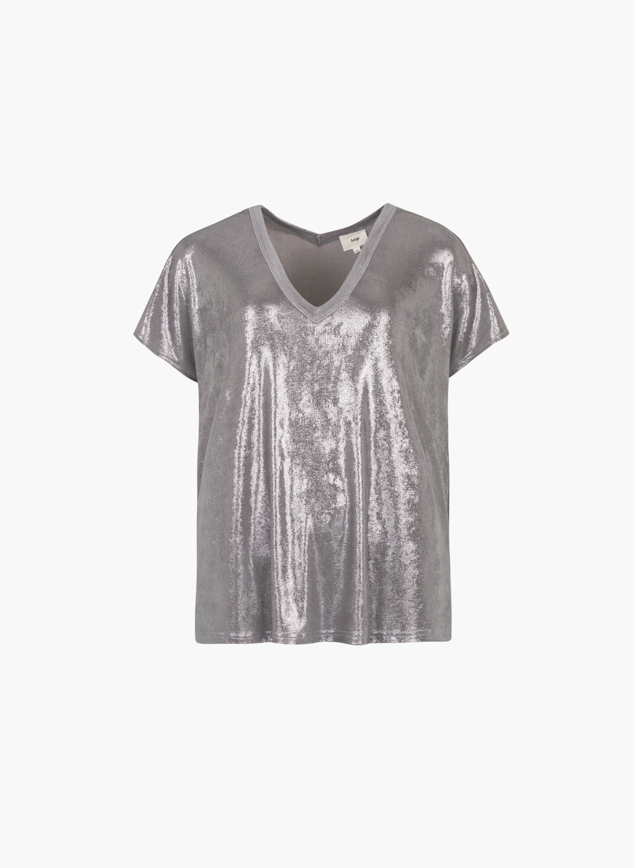 T-SHIRT AGNEZ argent