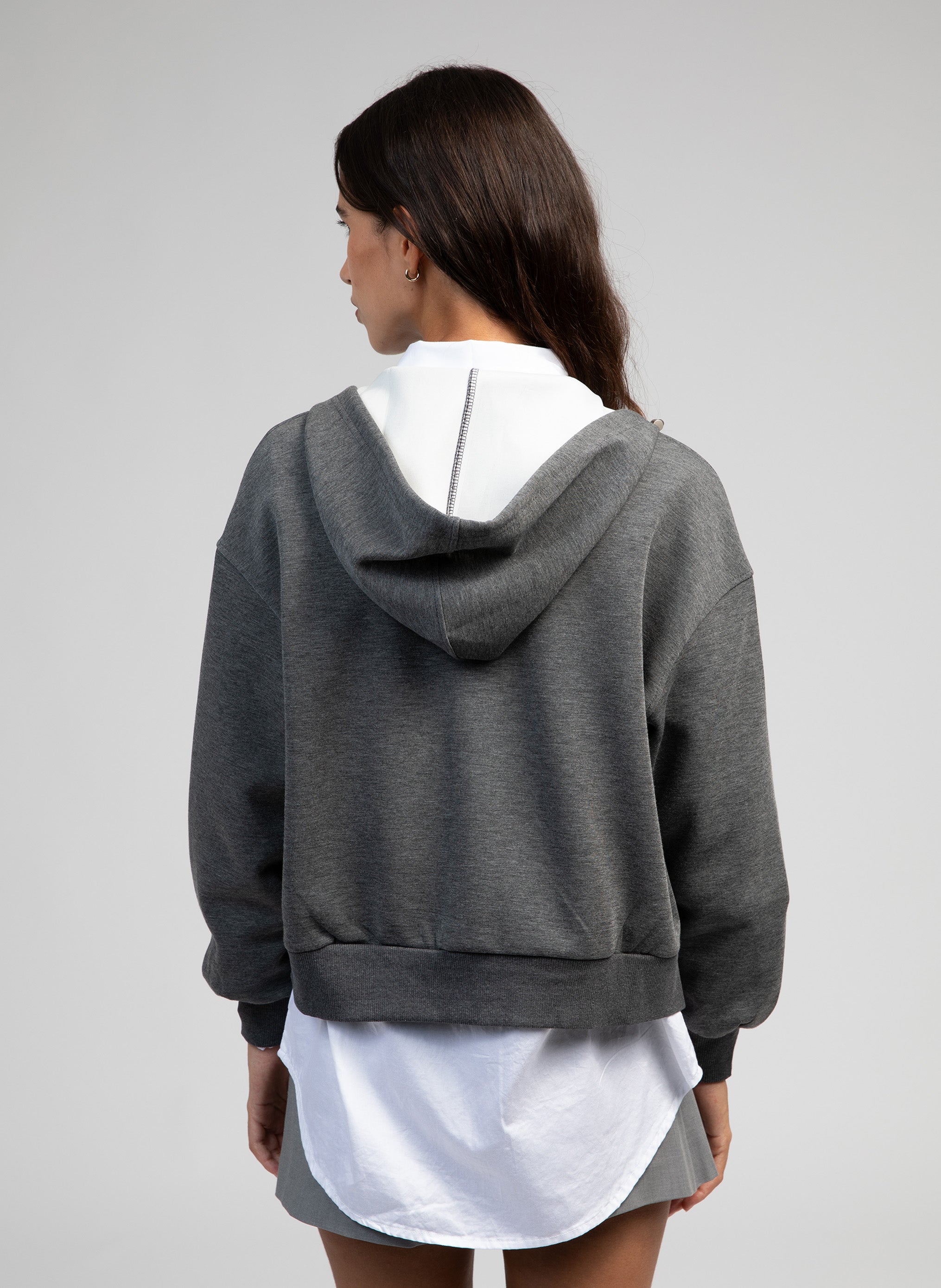 SWEAT AKARAN gris chiné