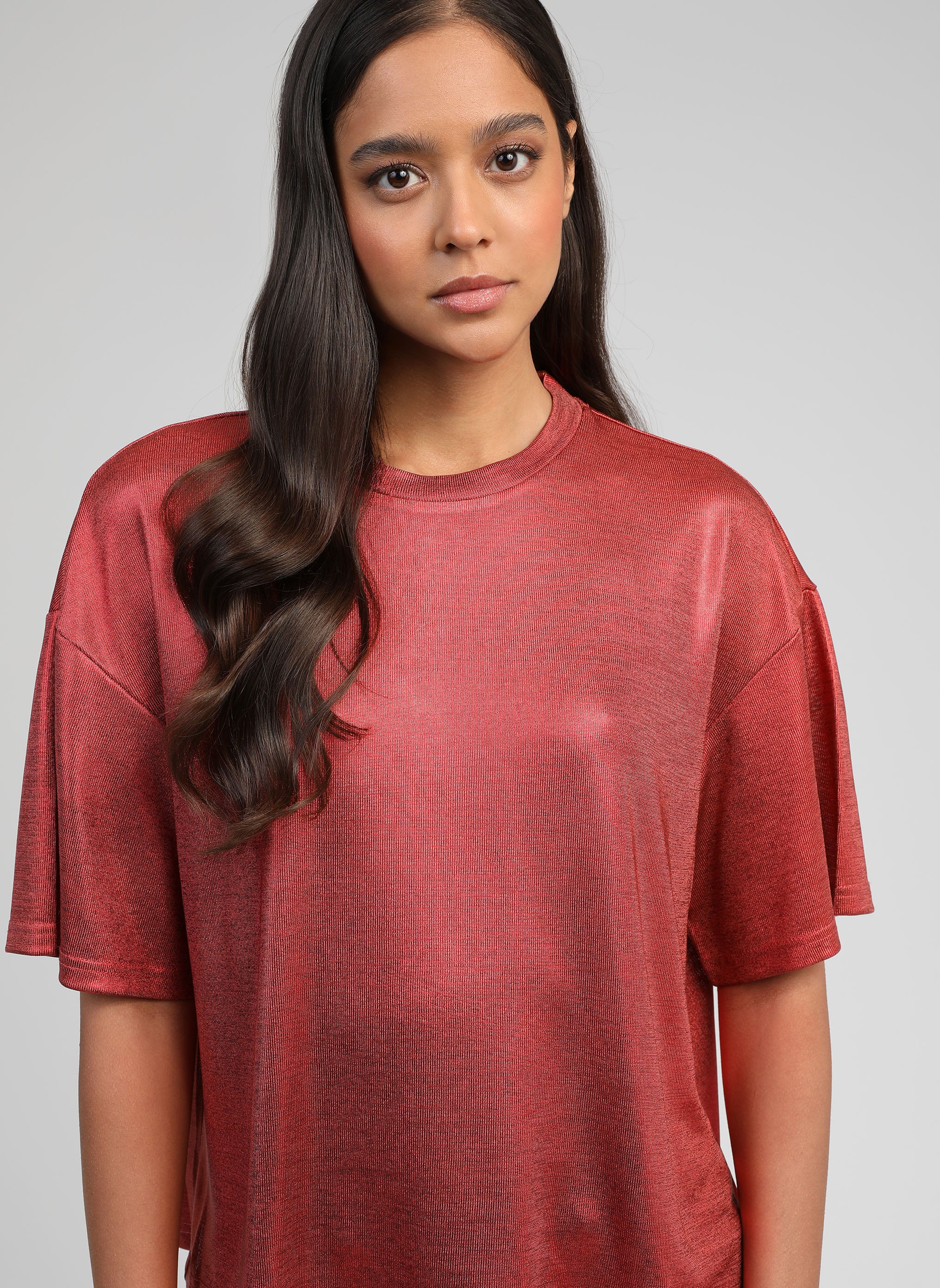 T-SHIRT AKOMILA rouge