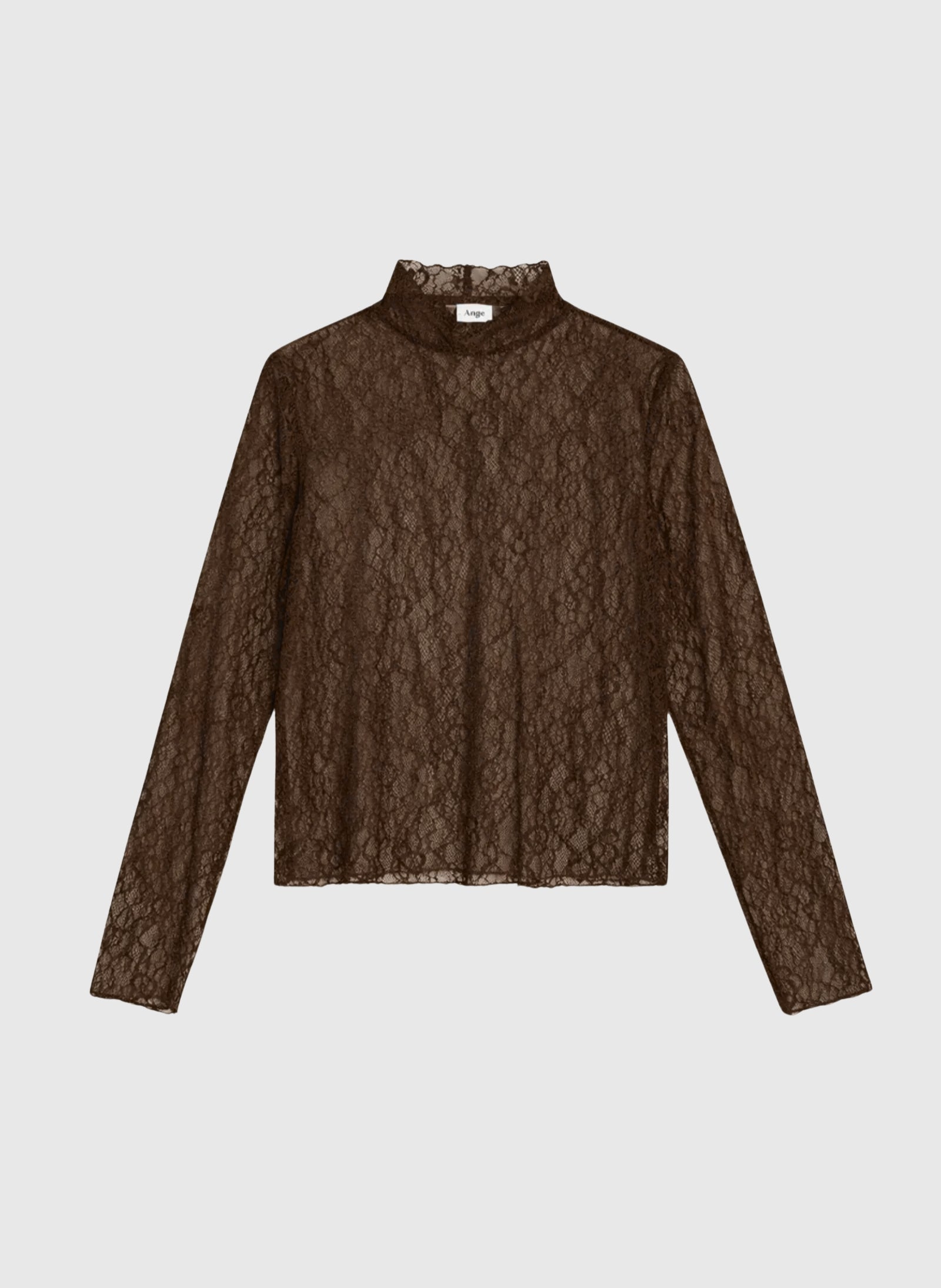 T-SHIRT ALIBANY marron