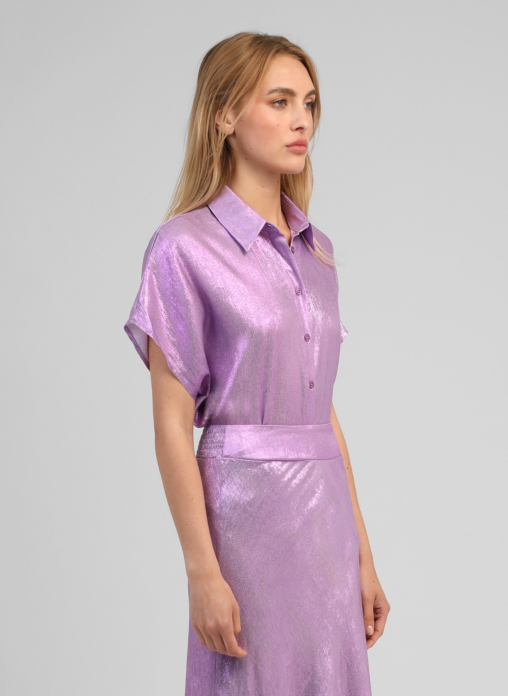 CHEMISE AMORYNA violine