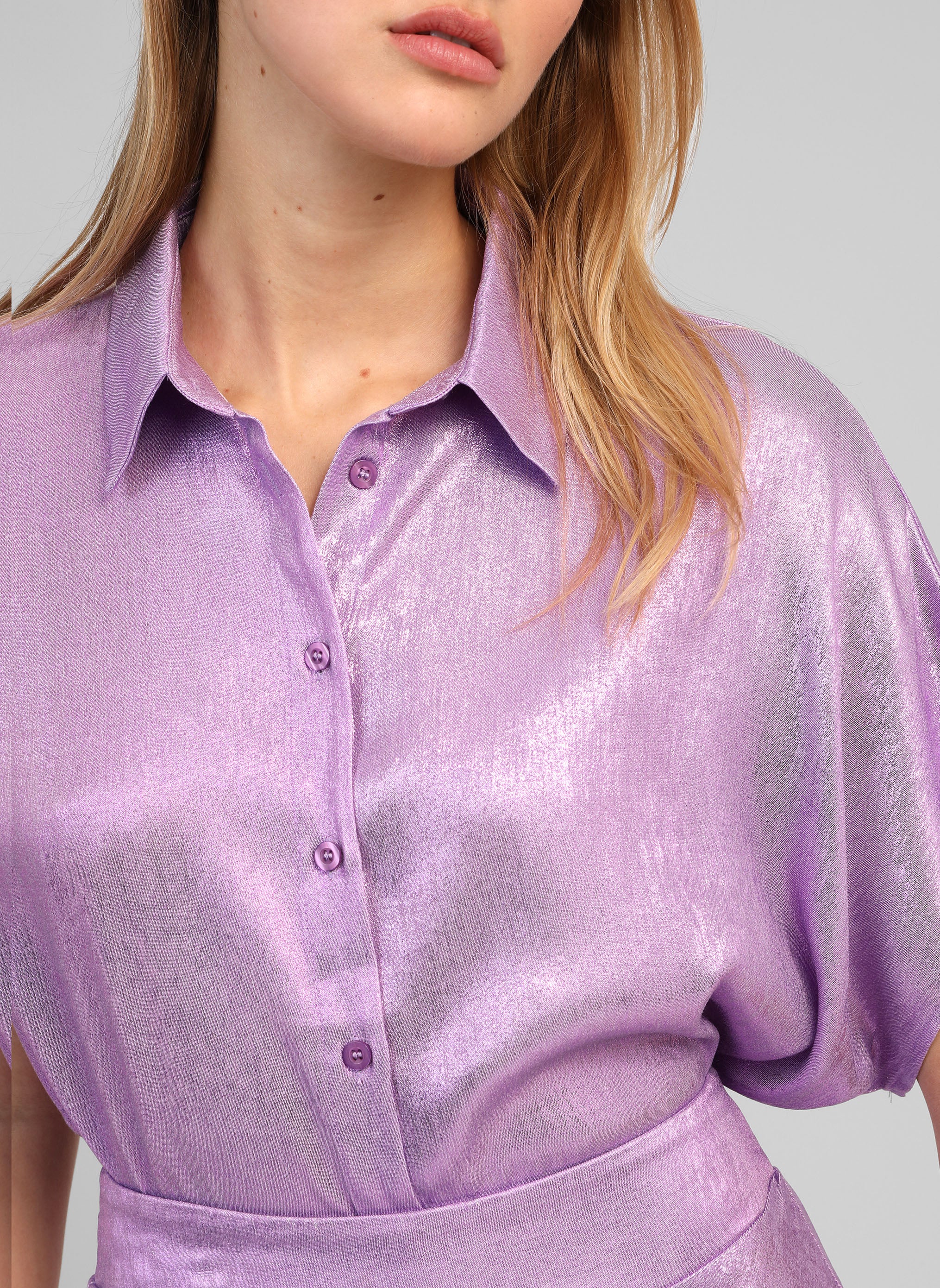 CHEMISE AMORYNA violine