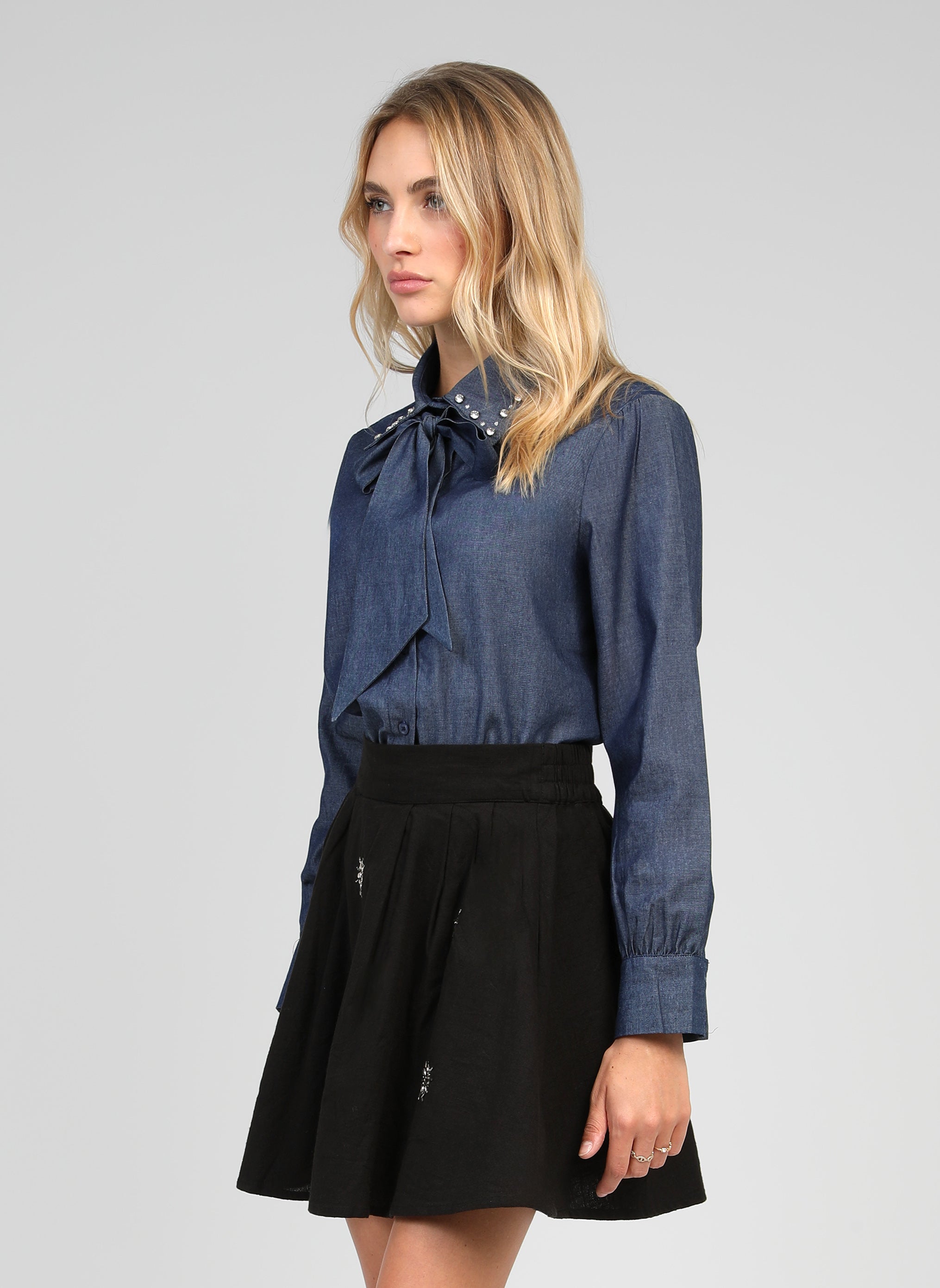 CHEMISE ANOUA indigo