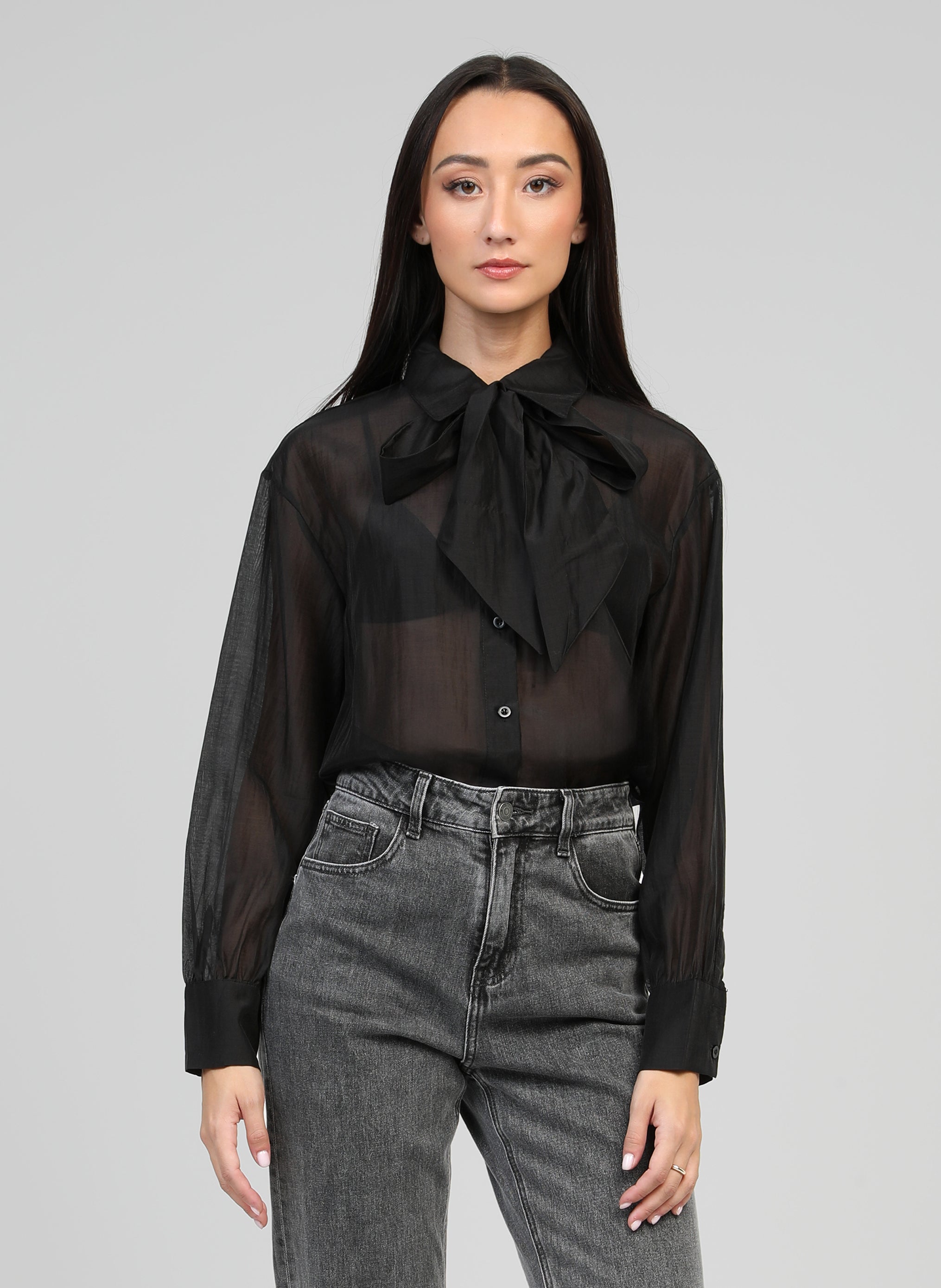 CHEMISE ANOUKA noir