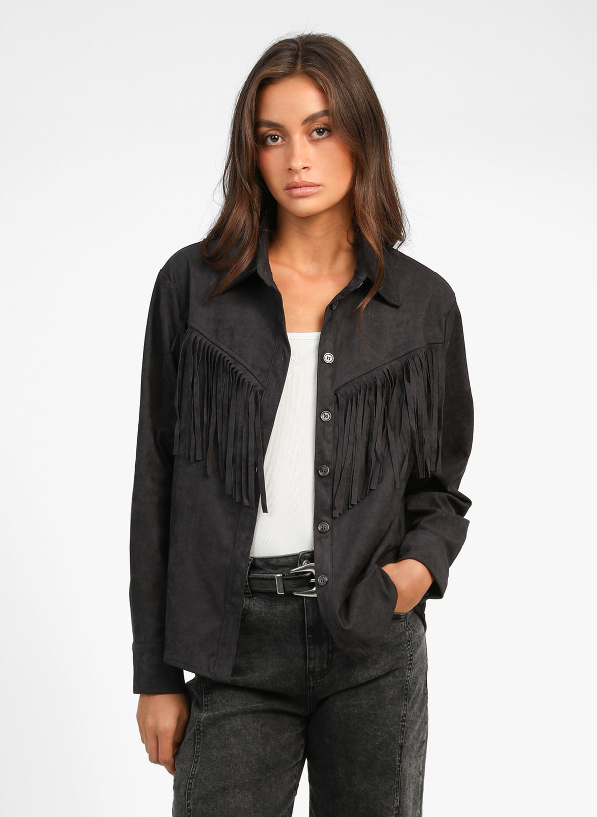 CAMISA APACHE antracita