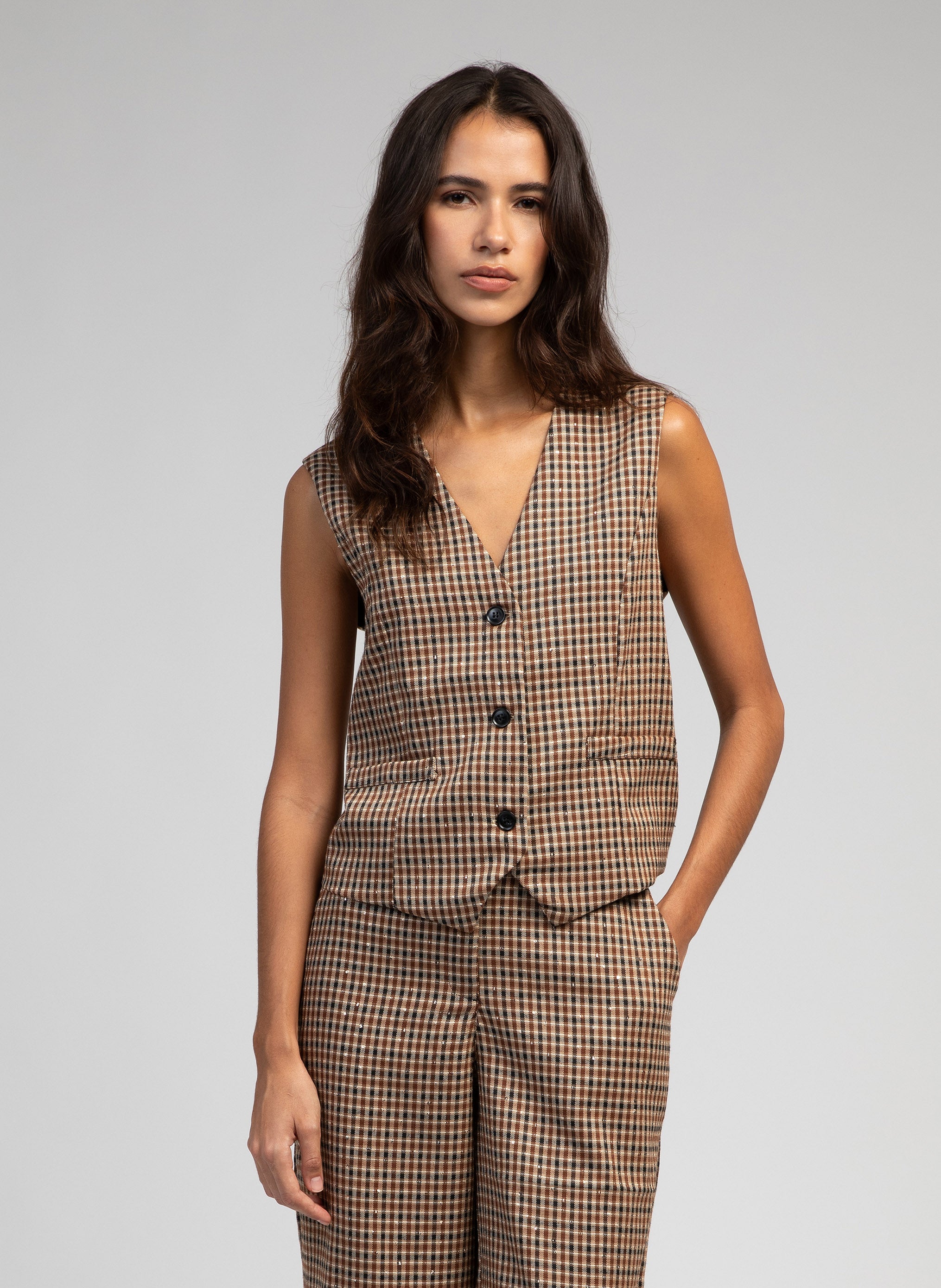 VESTE ATCHAMY marron