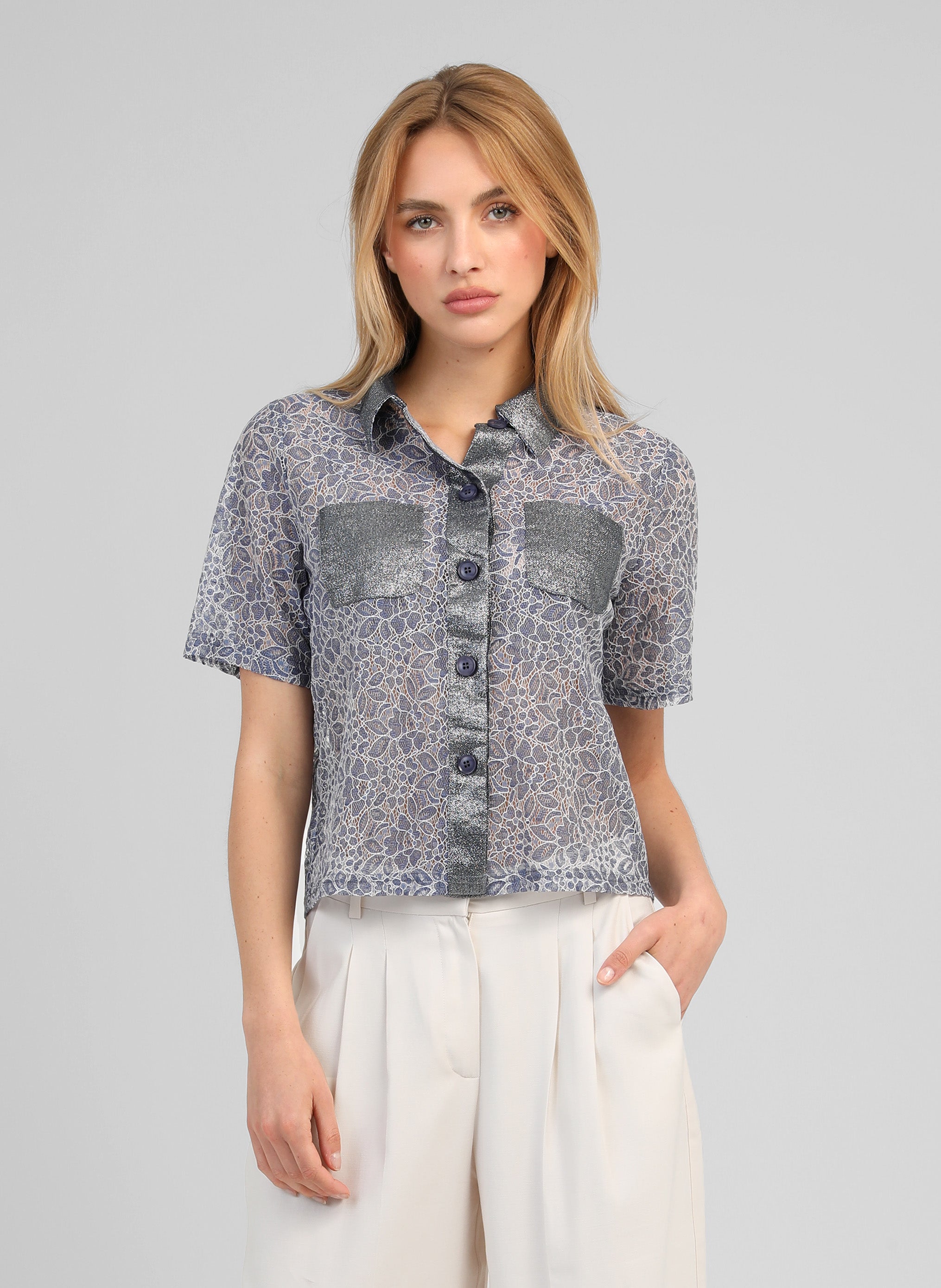 CHEMISE ATIMIO bleu