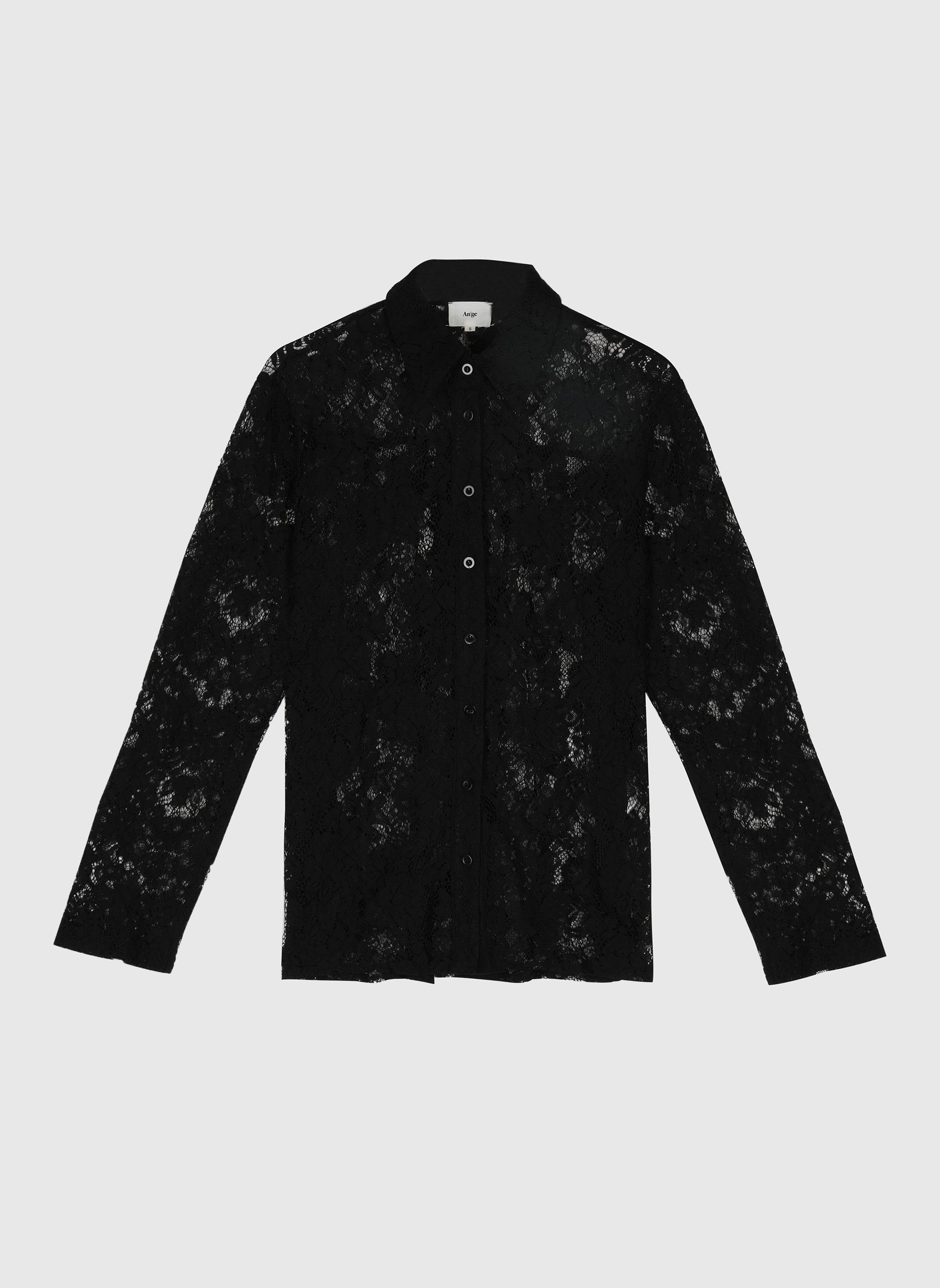 CHEMISE AVRYNO noir