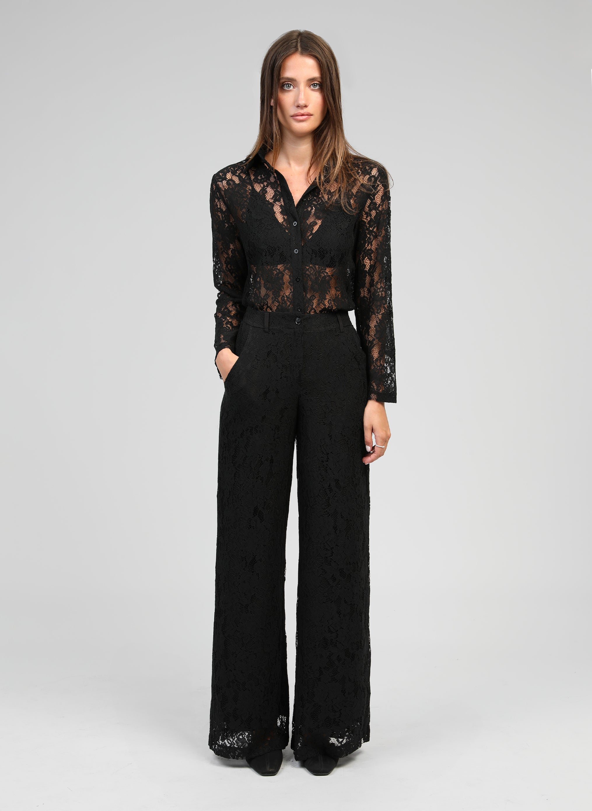 CHEMISE AVRYNO noir