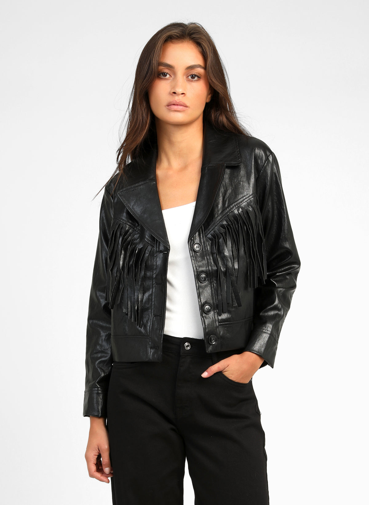 CHAQUETA CASSIDY negra