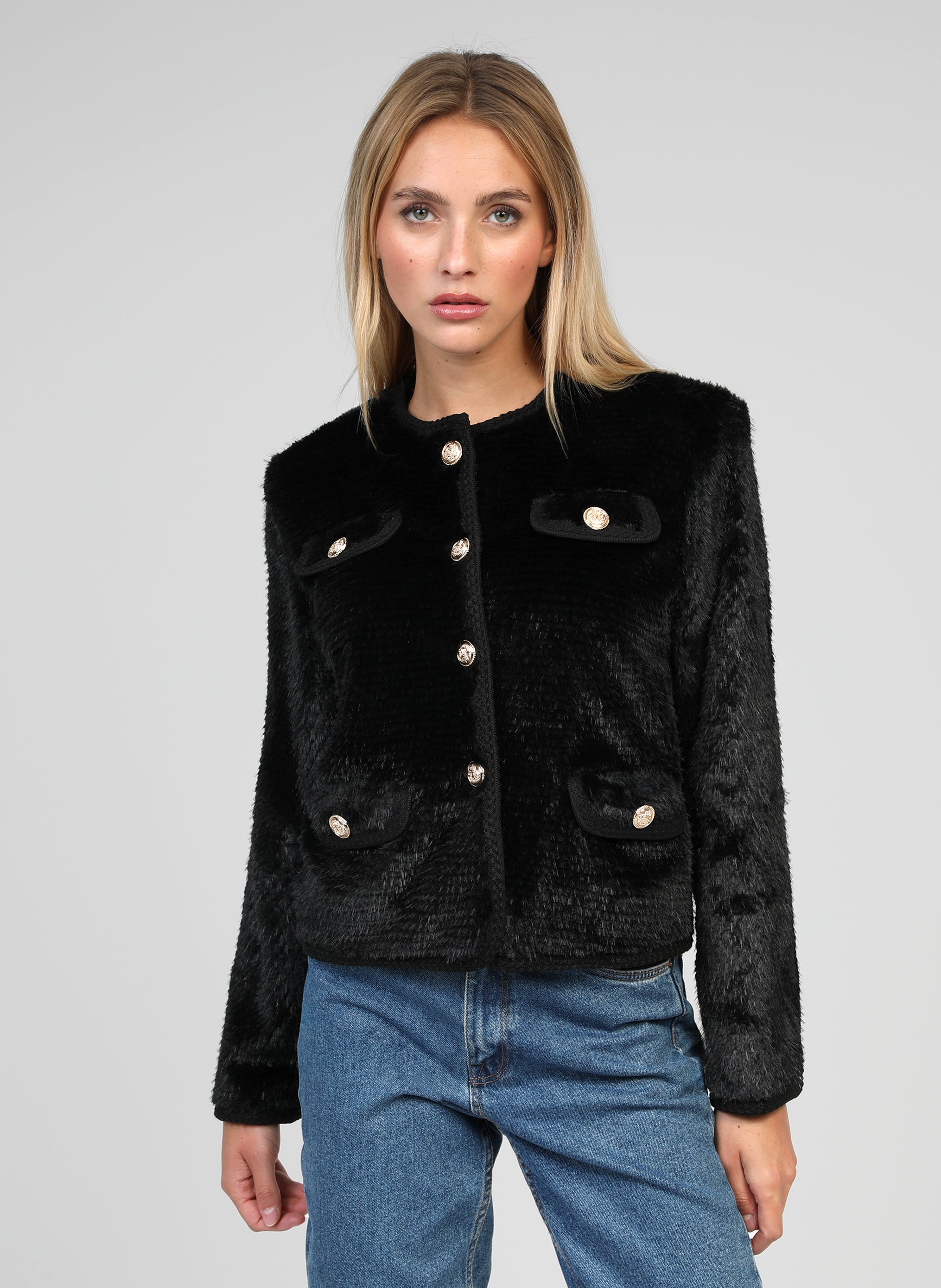 VESTE CATHIE noir