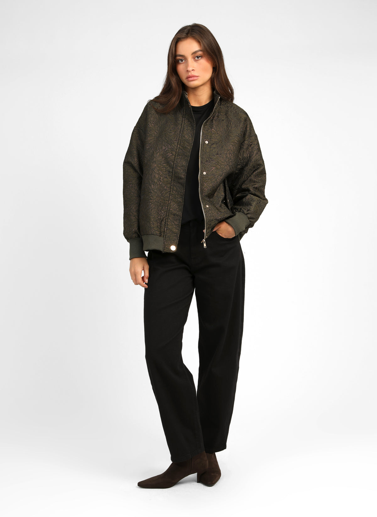 BLOUSON CECILIA chocolat