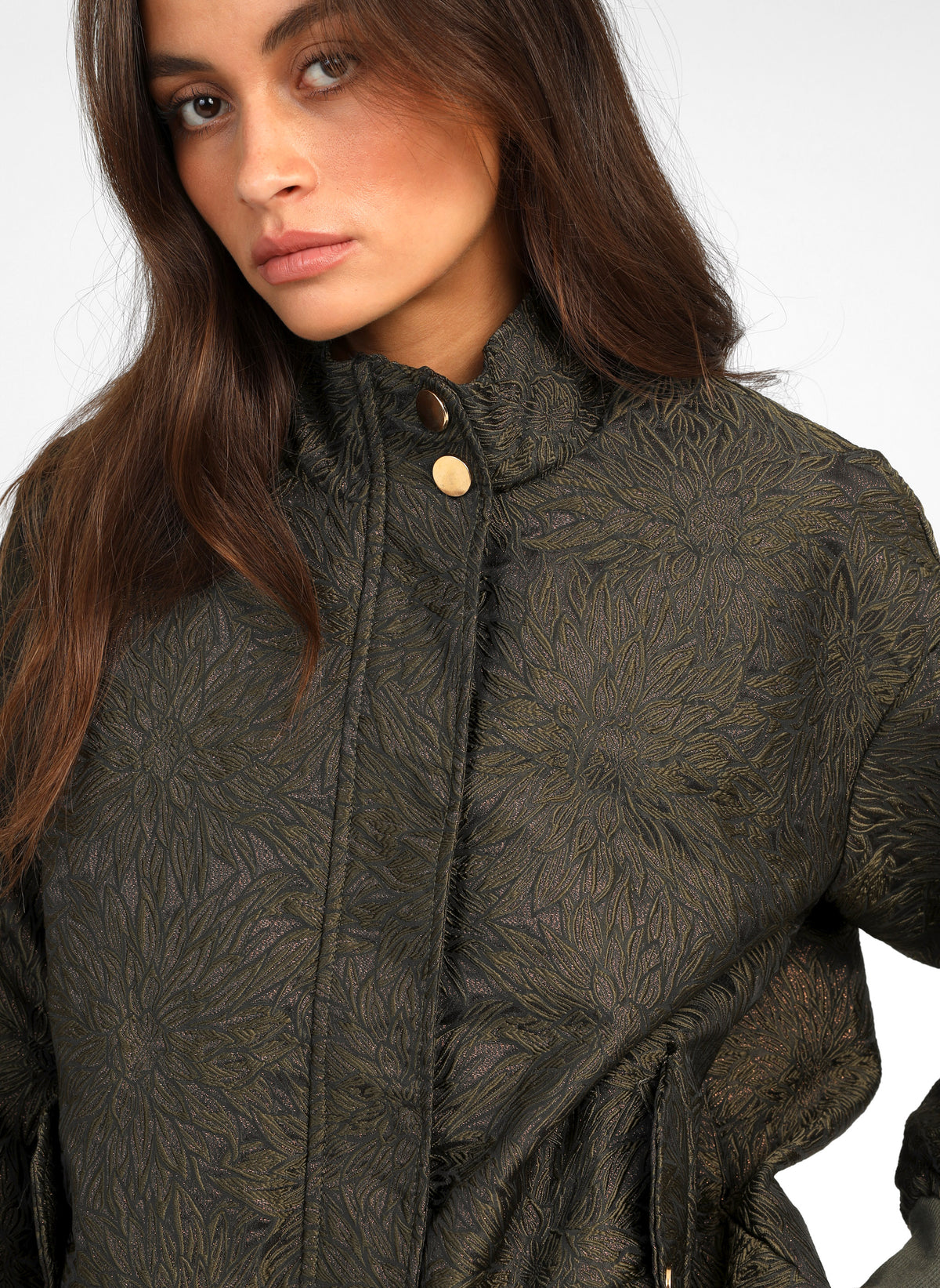 BLOUSON CECILIA chocolat