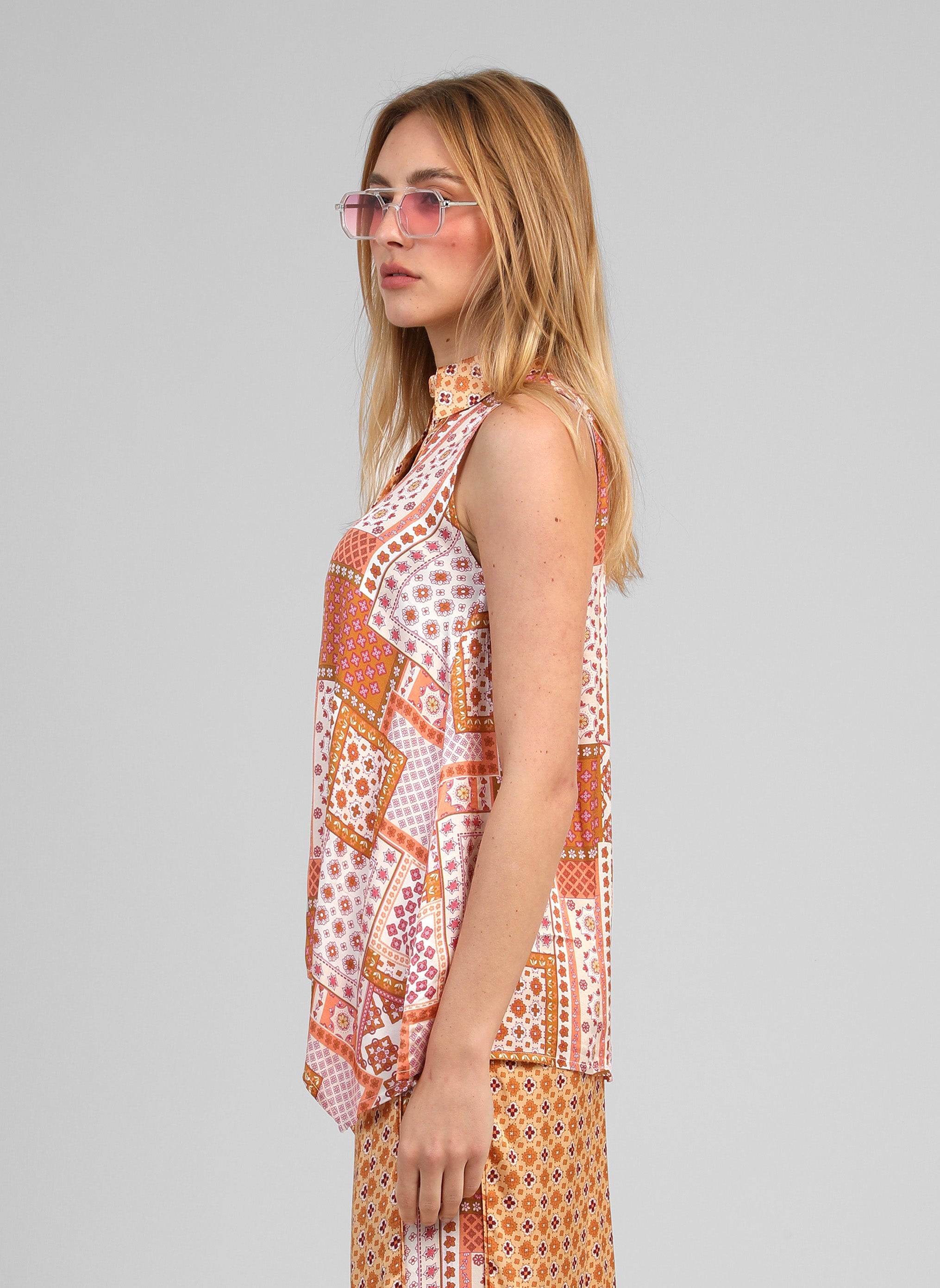 CHEMISE KLARISSA patchila ocre