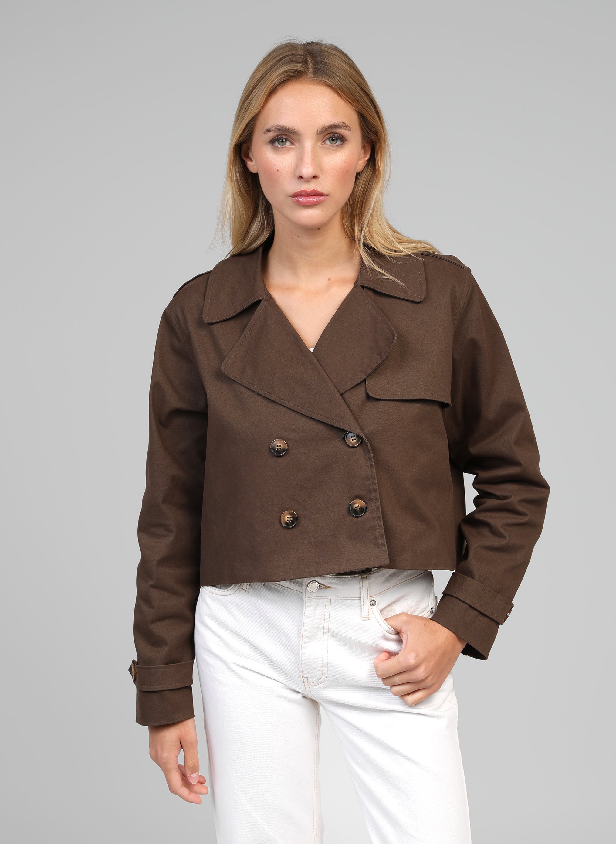 TRENCH CURTIS marron