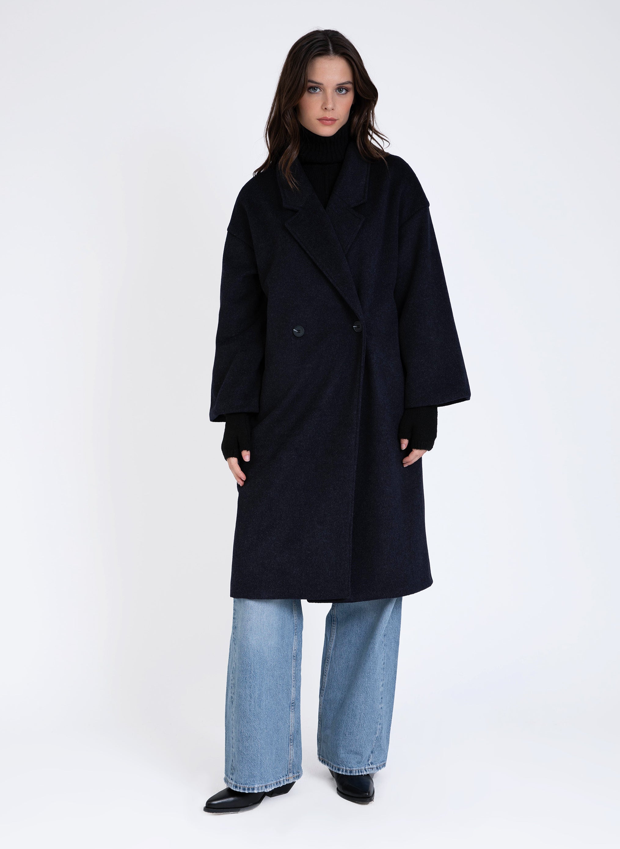 MANTEAU CYNTHIA charbon