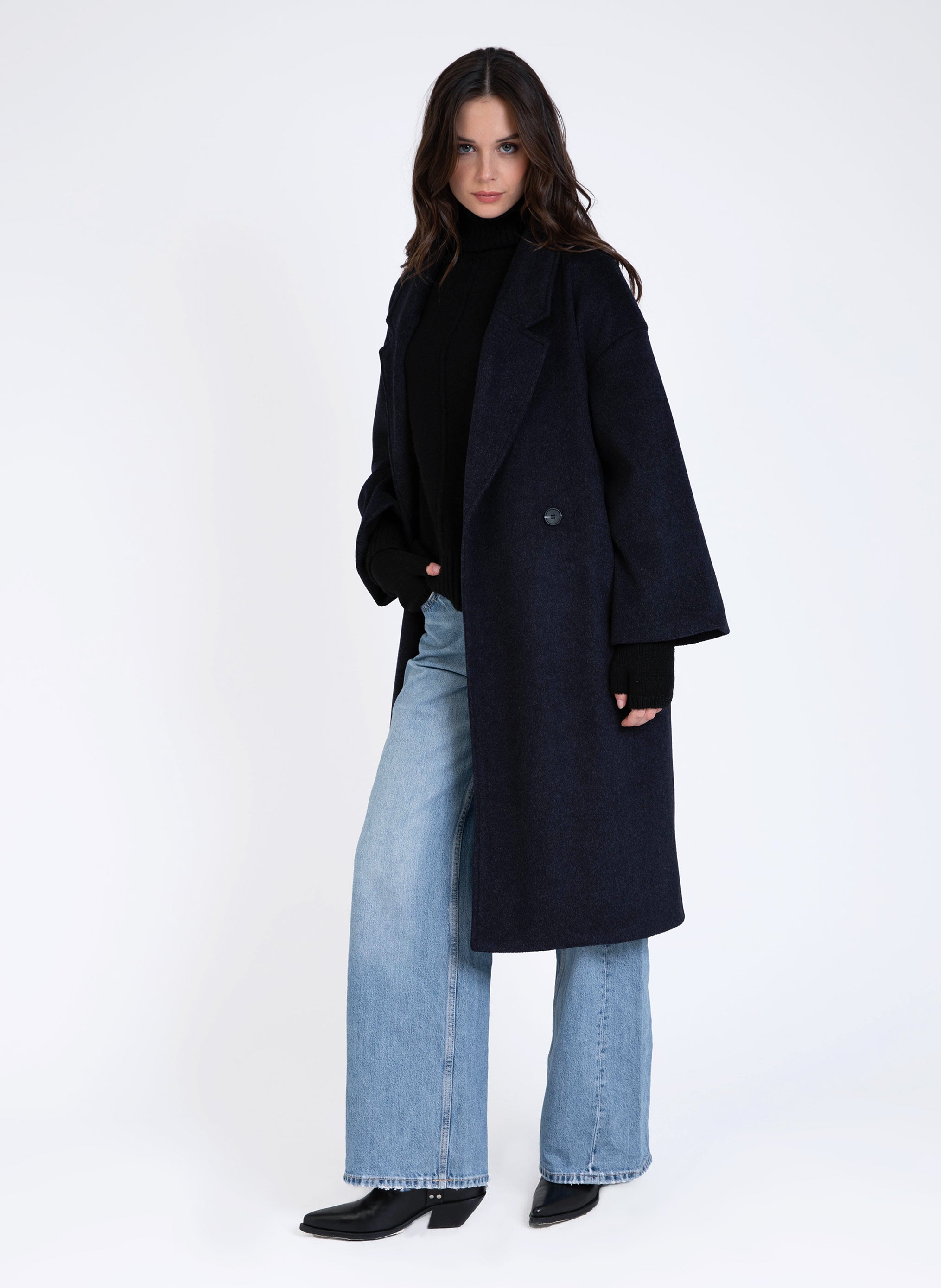 MANTEAU CYNTHIA charbon