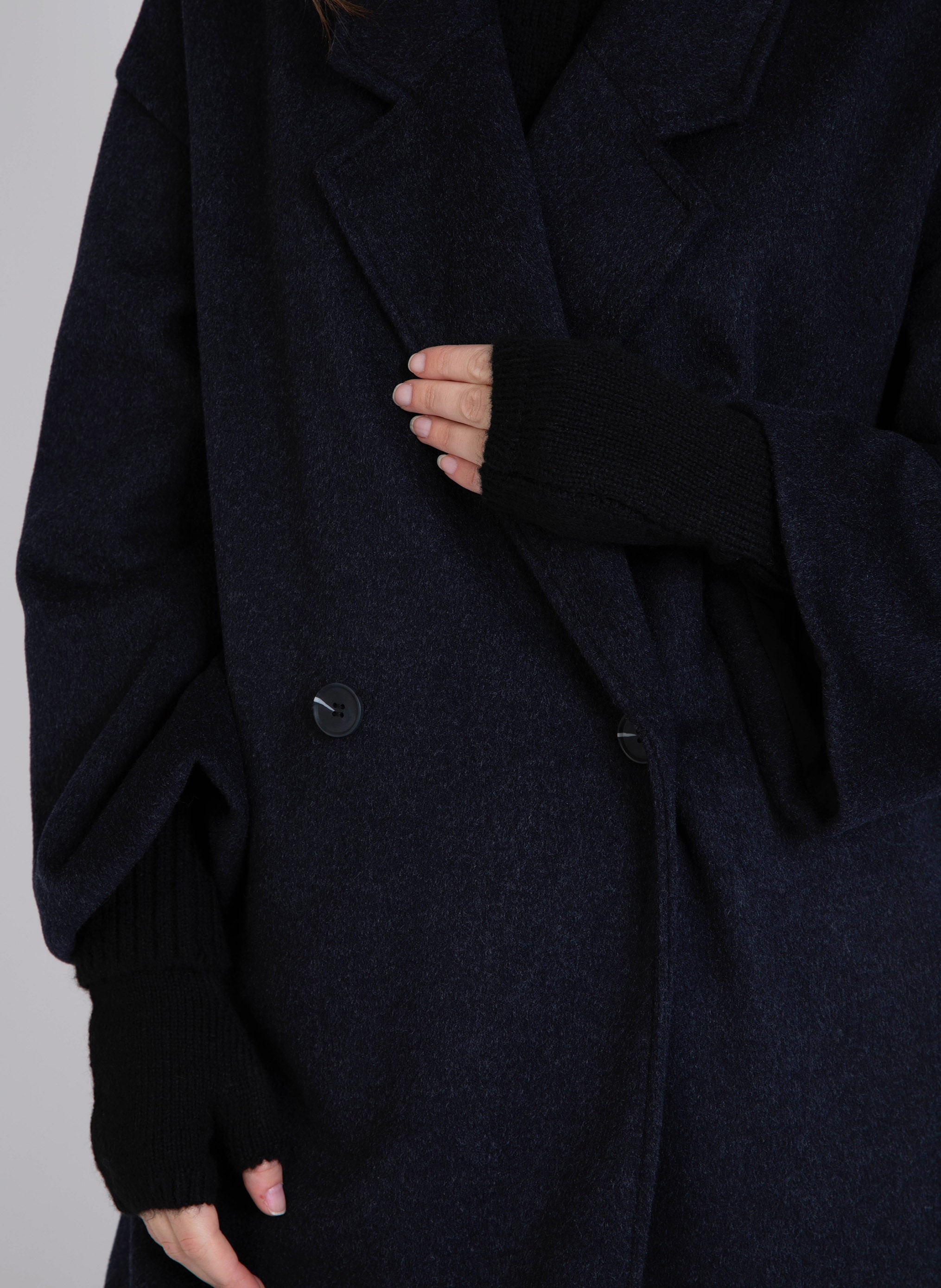 MANTEAU CYNTHIA charbon