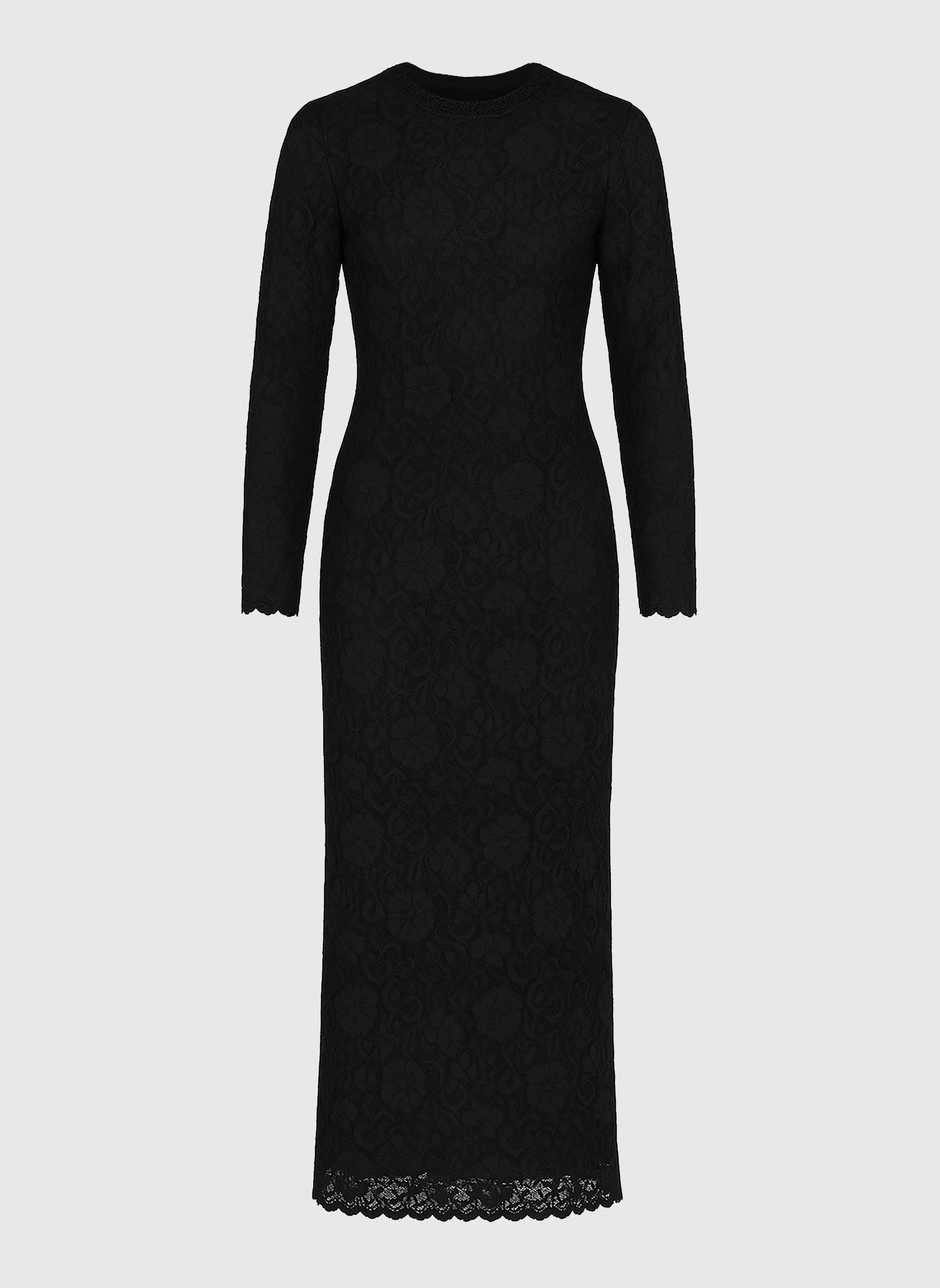 ROBE LONGUE EMALIE noir