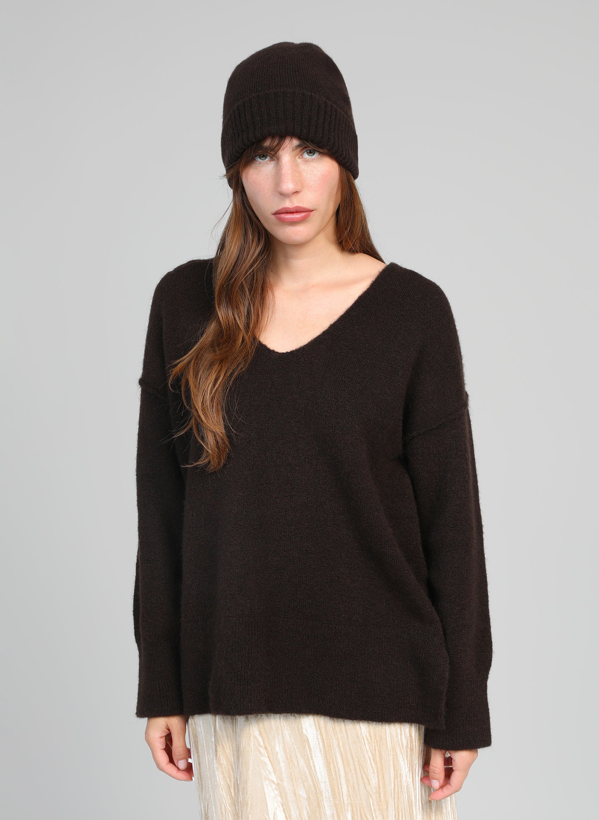 BONNET FANNY chocolat