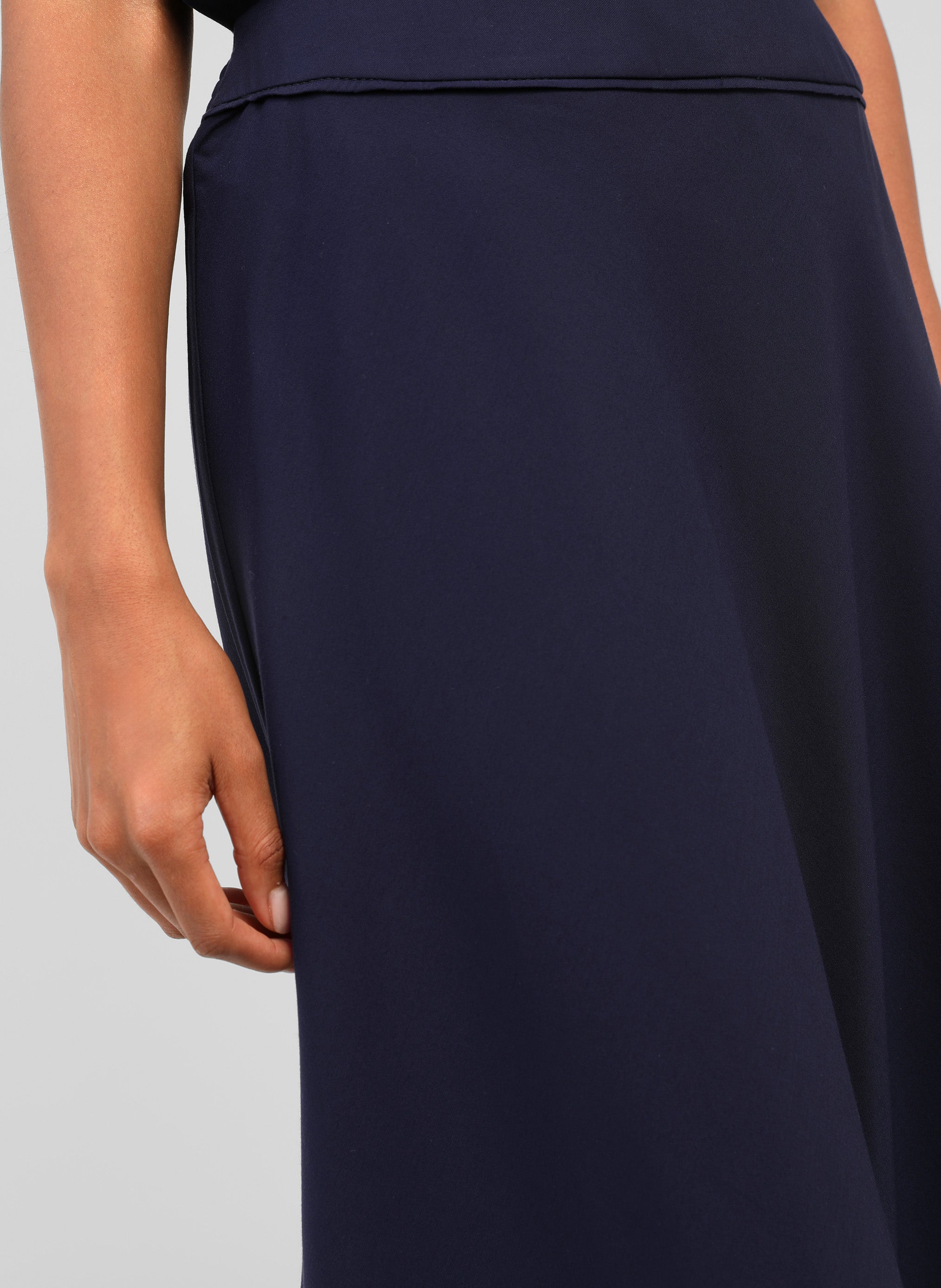 JUPE MIDI GABITA marine