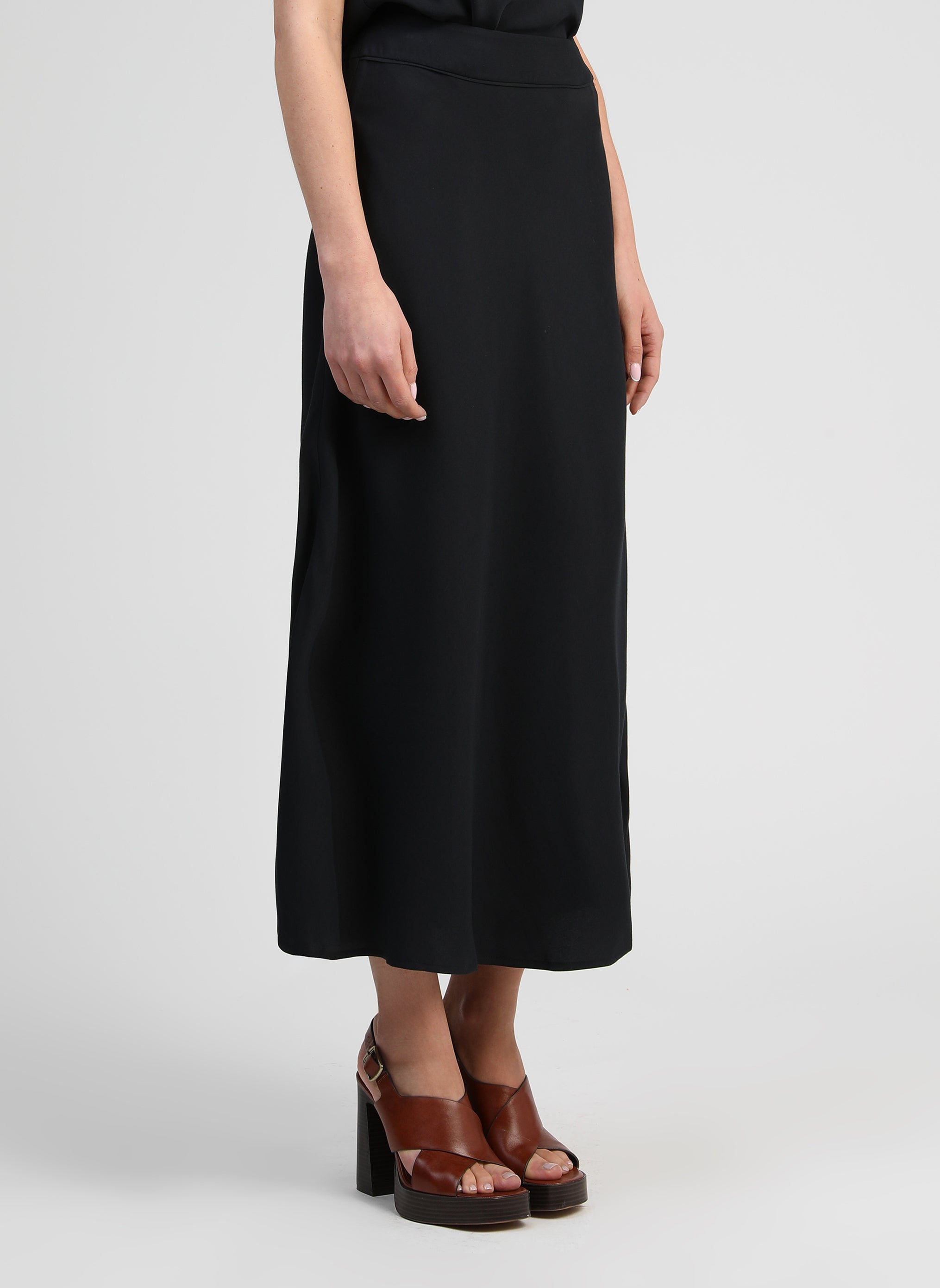 JUPE MIDI GABITA noir