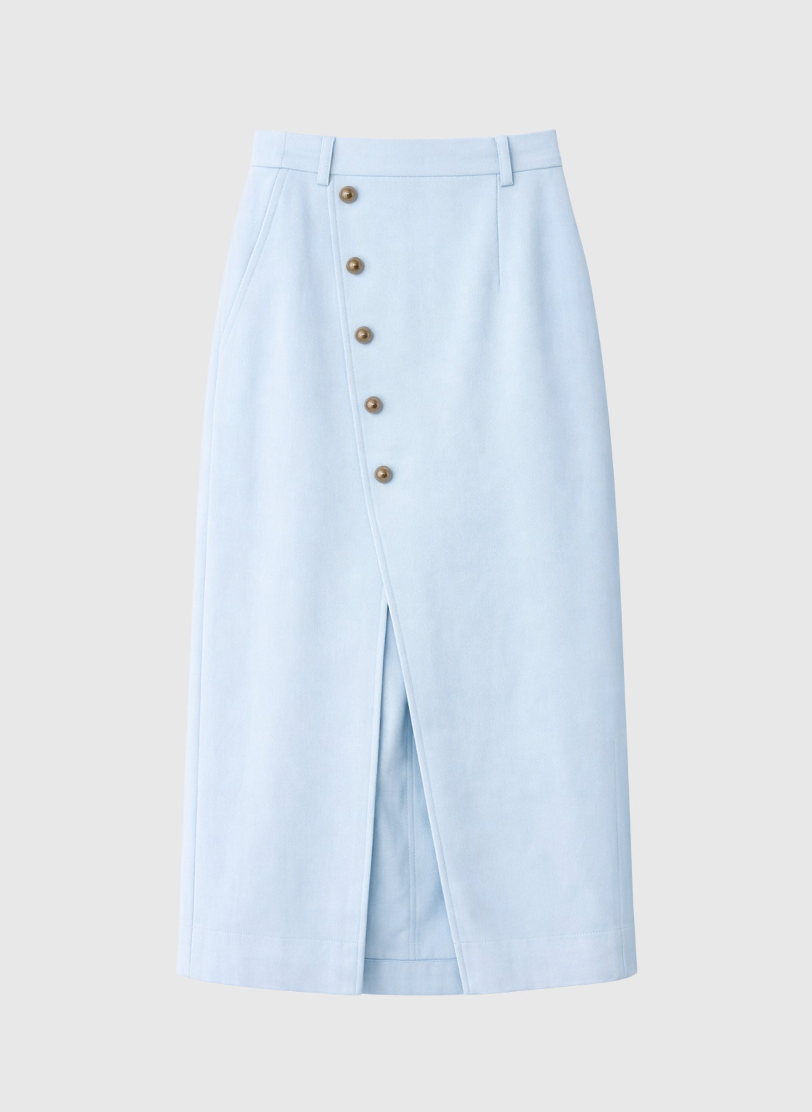 JUPE MIDI GAELLA ciel