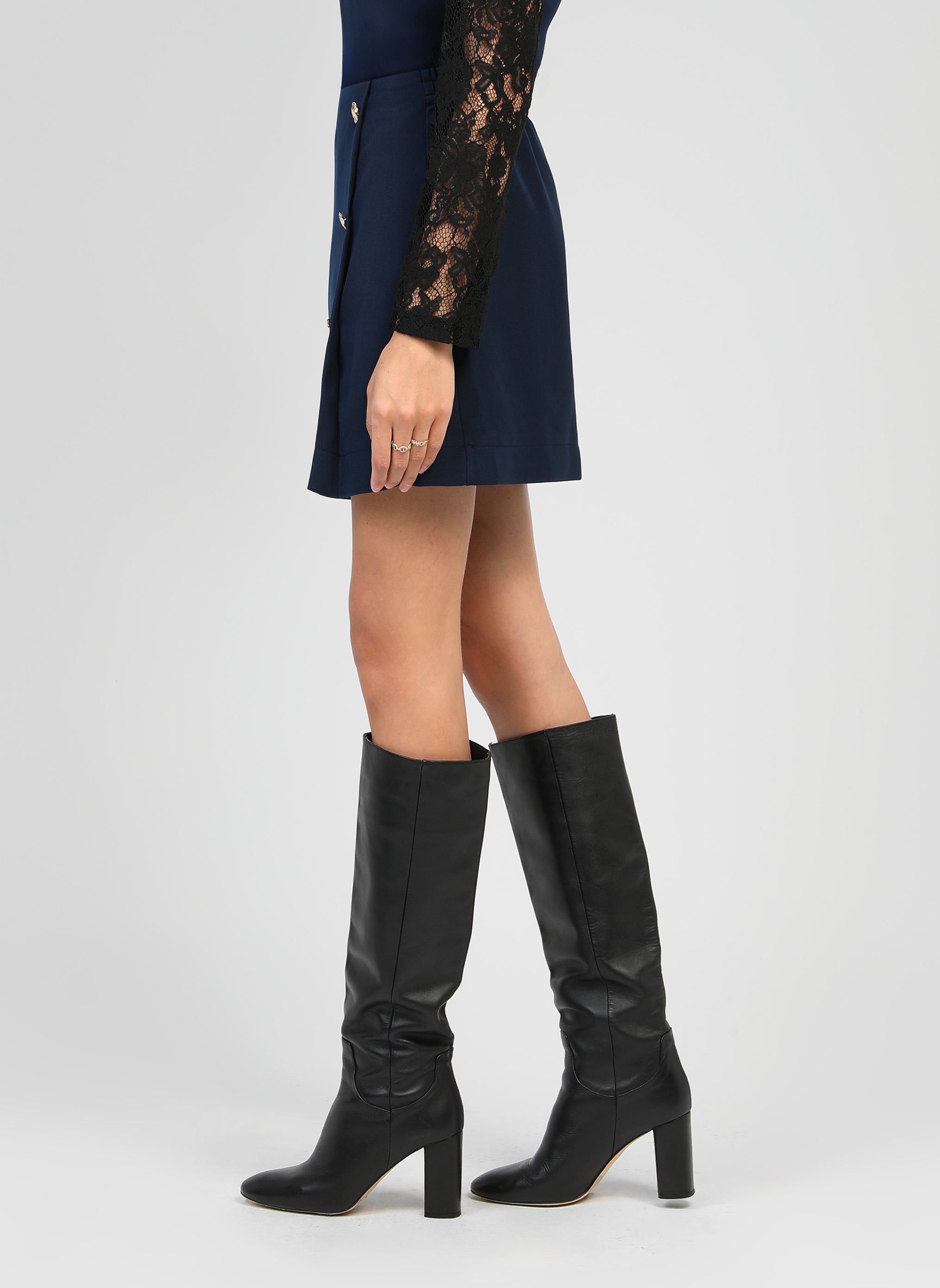 JUPE COURTE GATA marine