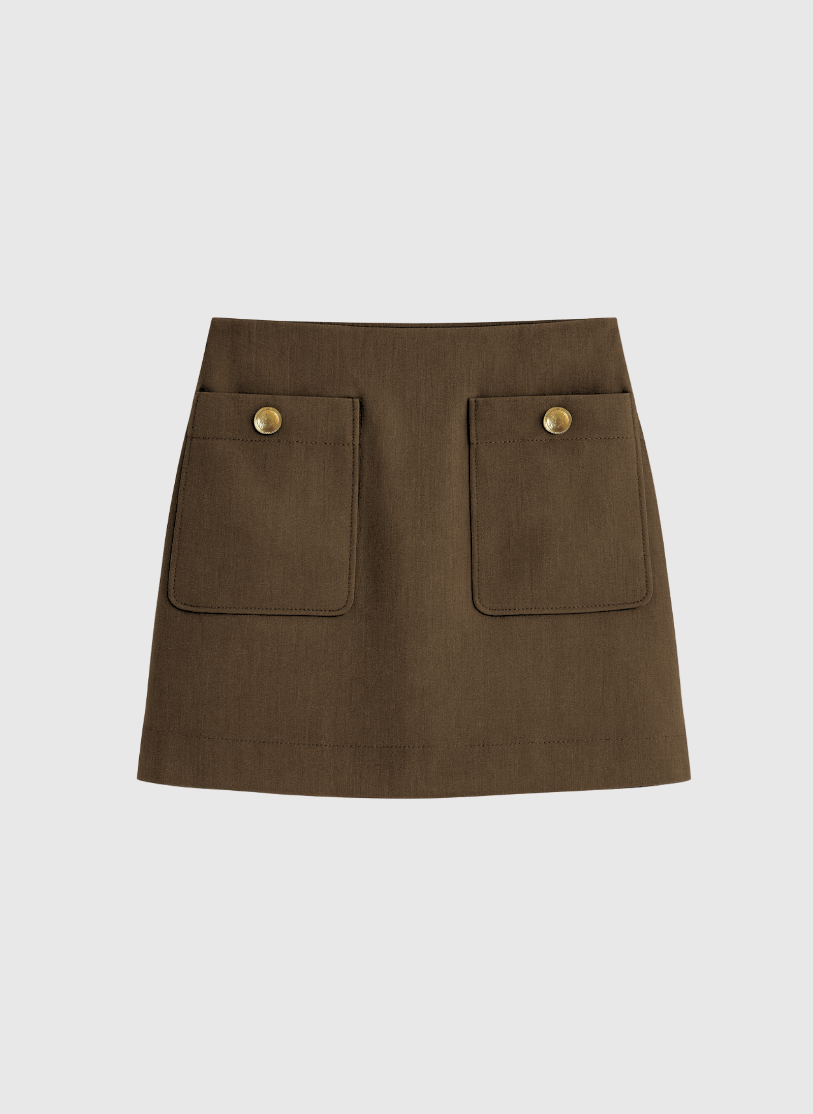 JUPE COURTE GILMA militaire