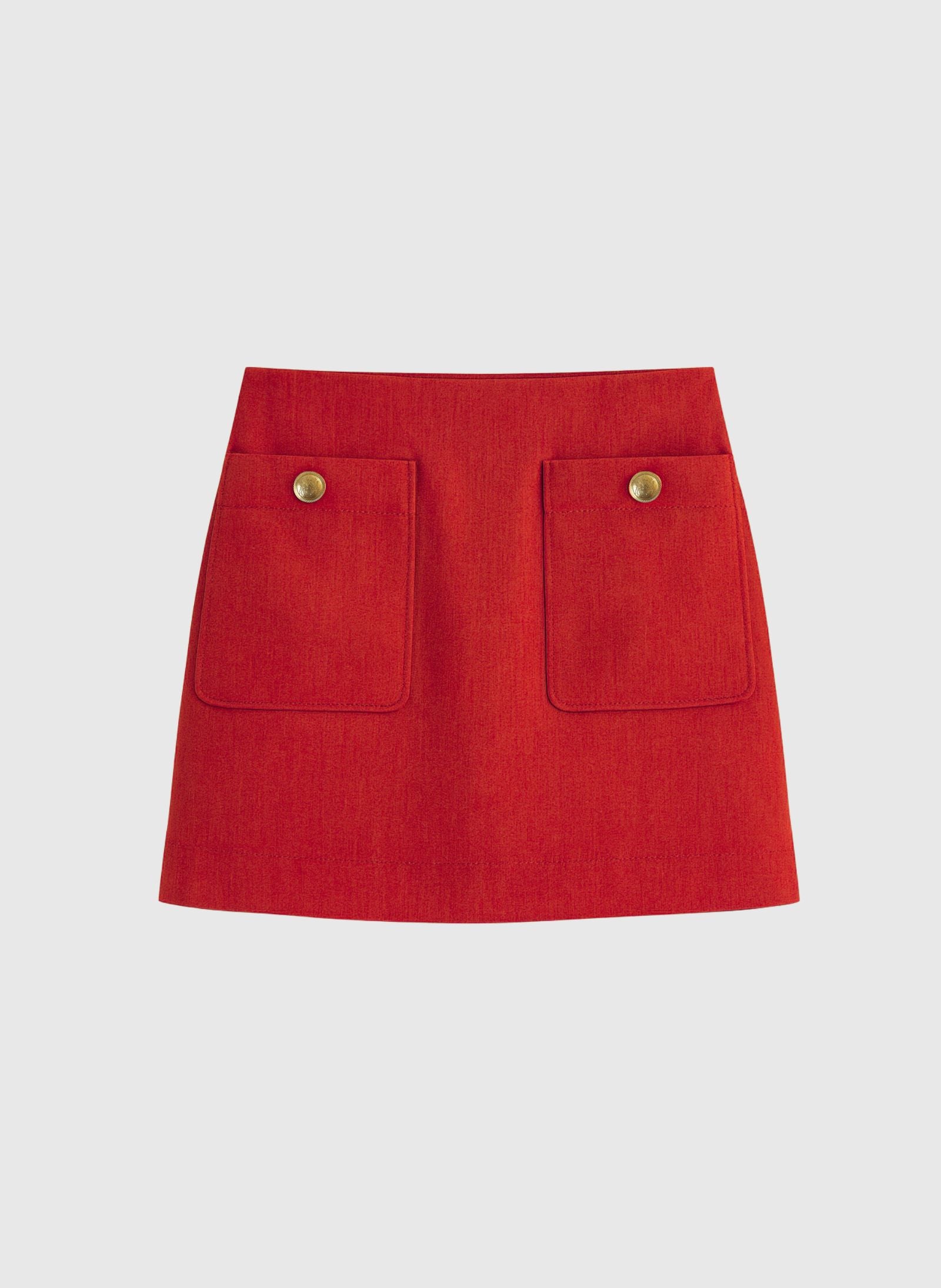 JUPE COURTE GILMA rouge