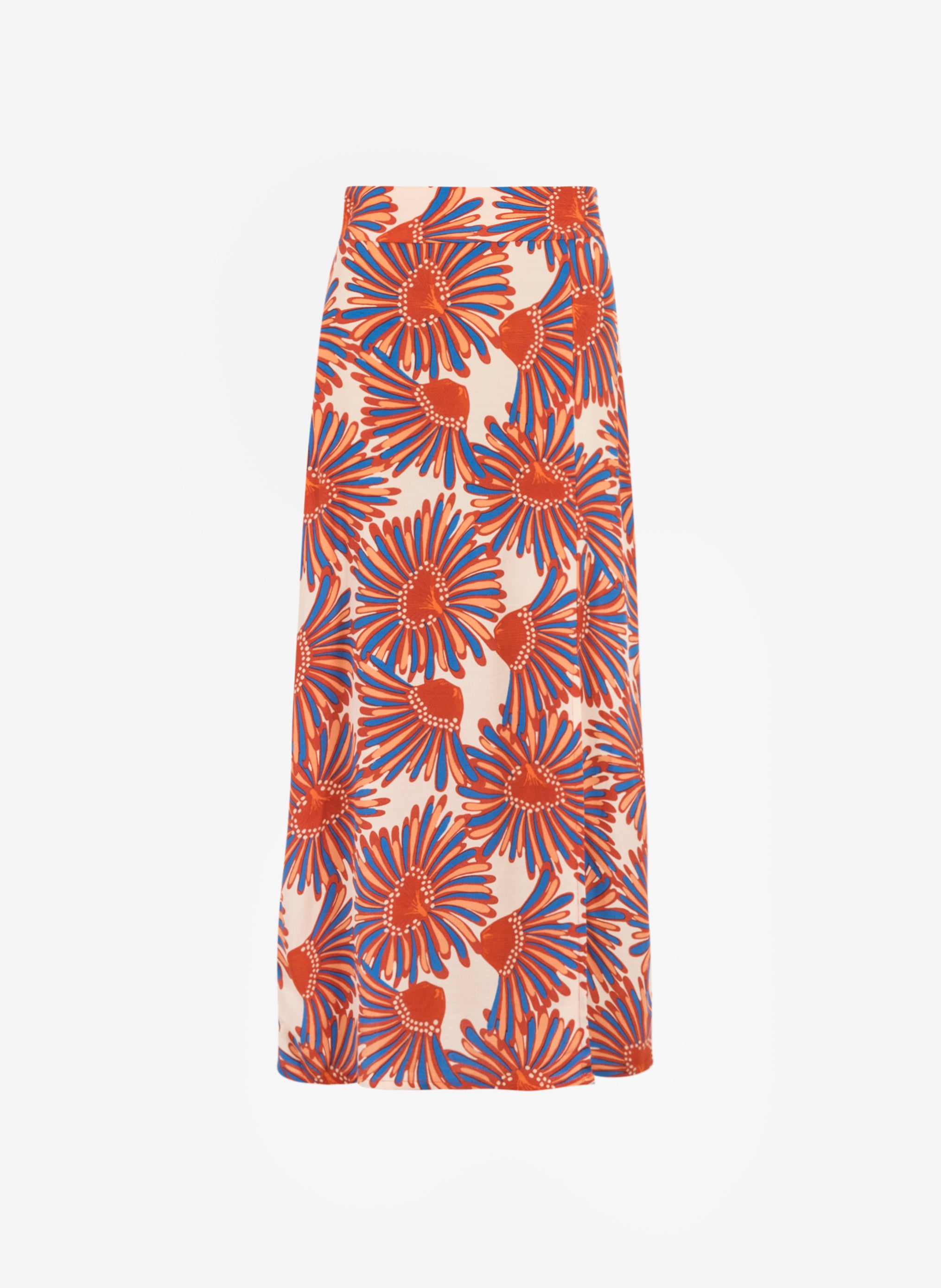 MIDI SKIRT GINALOU belize ecru