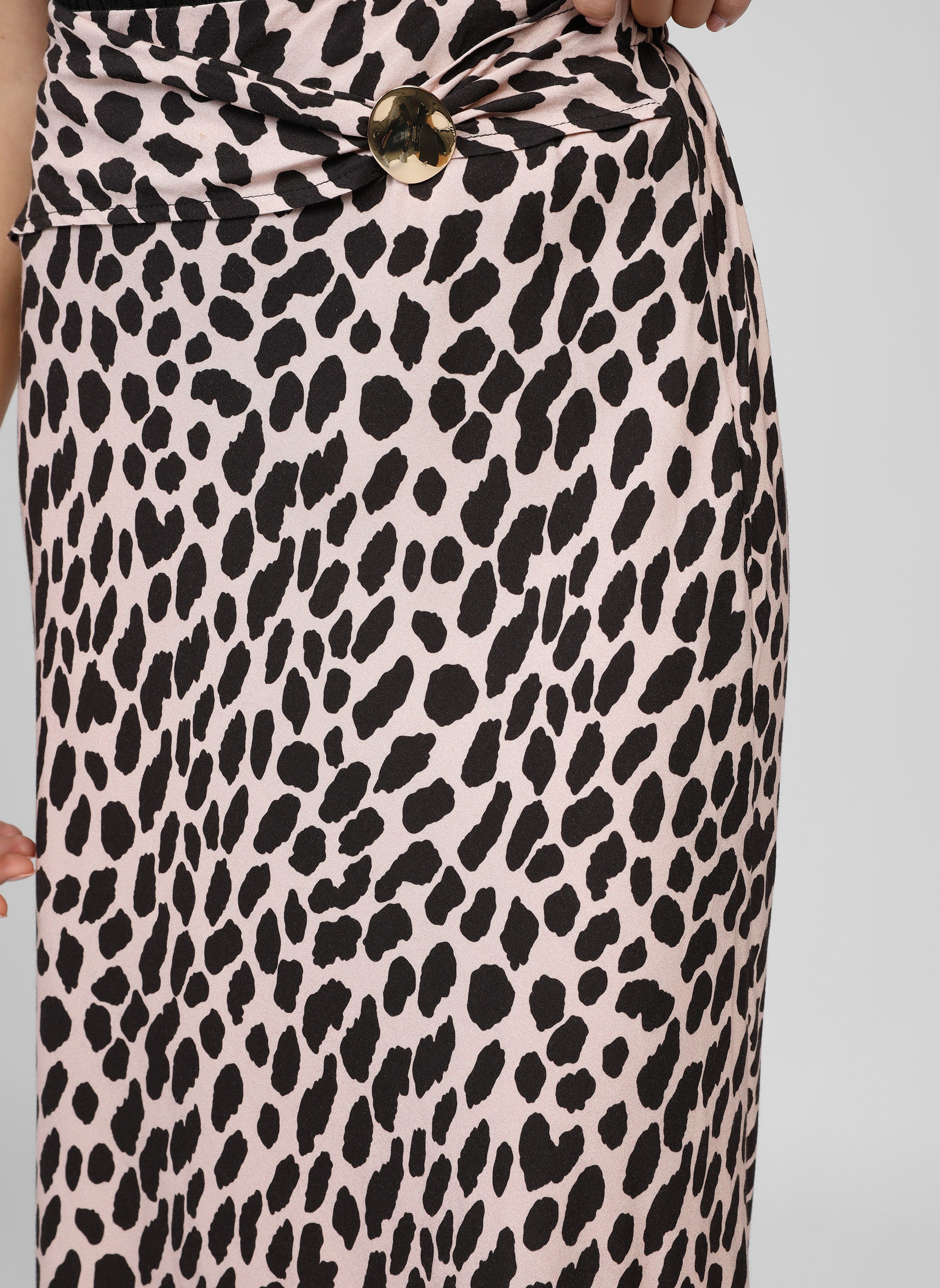 JUPE LONGUE GINELOU balou beige